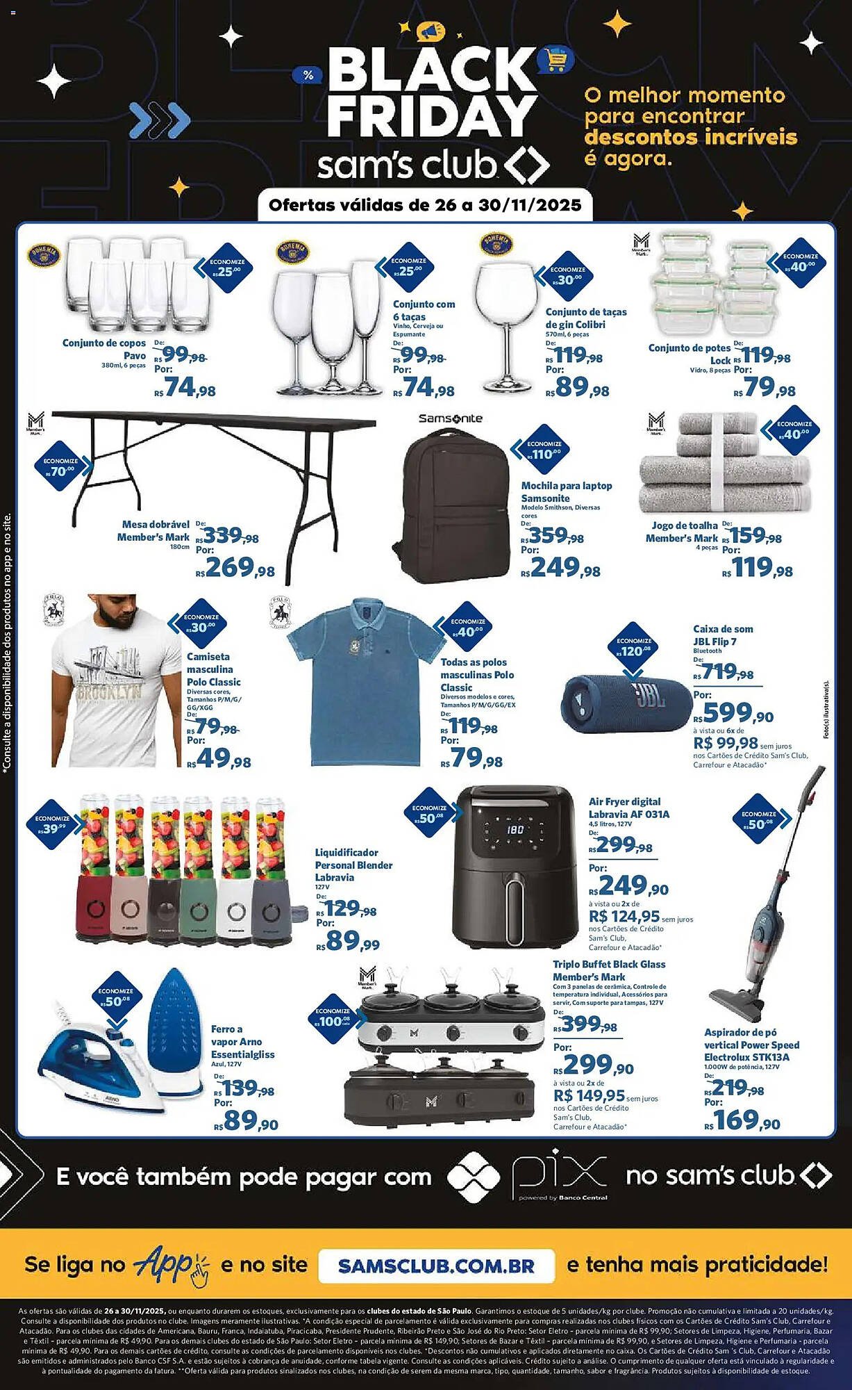 Folheto Sam&#039;s Club (2025-11-26 - 2025-11-30)