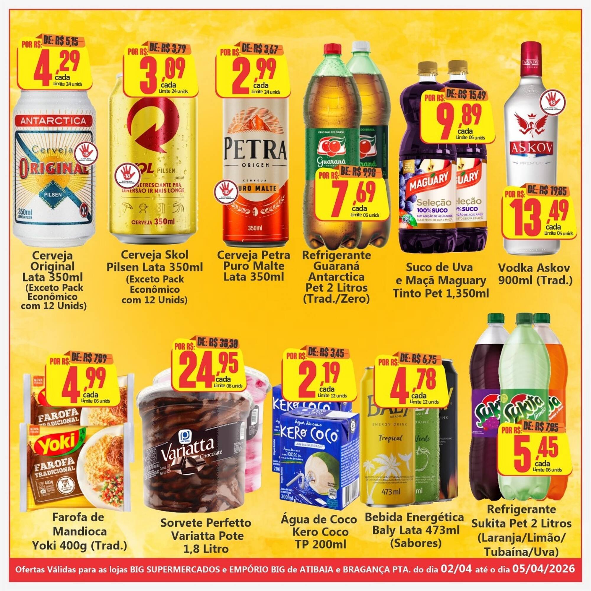 Catálogo Big Supermercados (2026-04-02 - 2026-04-05)