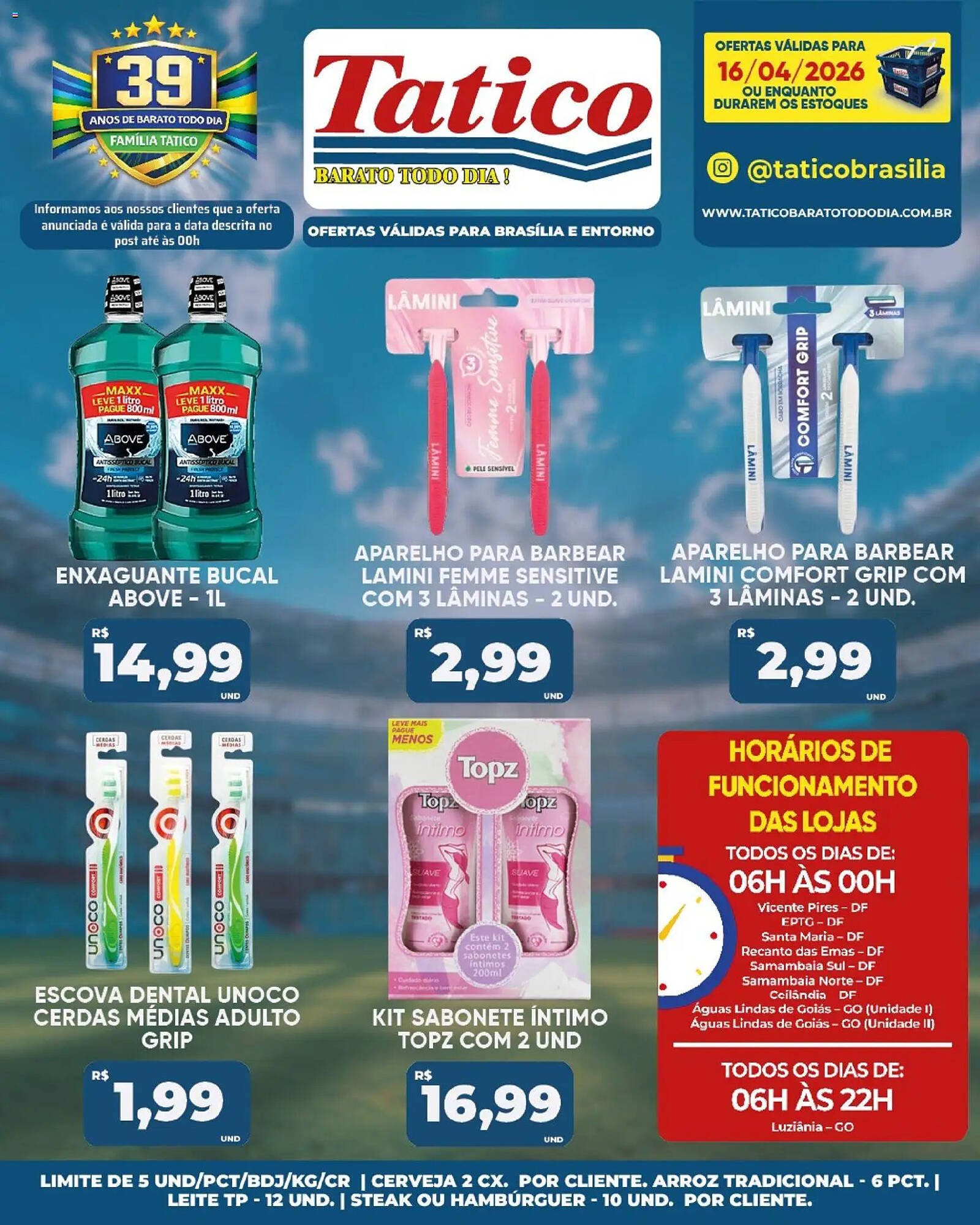 Tabloide Tatico (2026-04-16 - 2026-04-20)