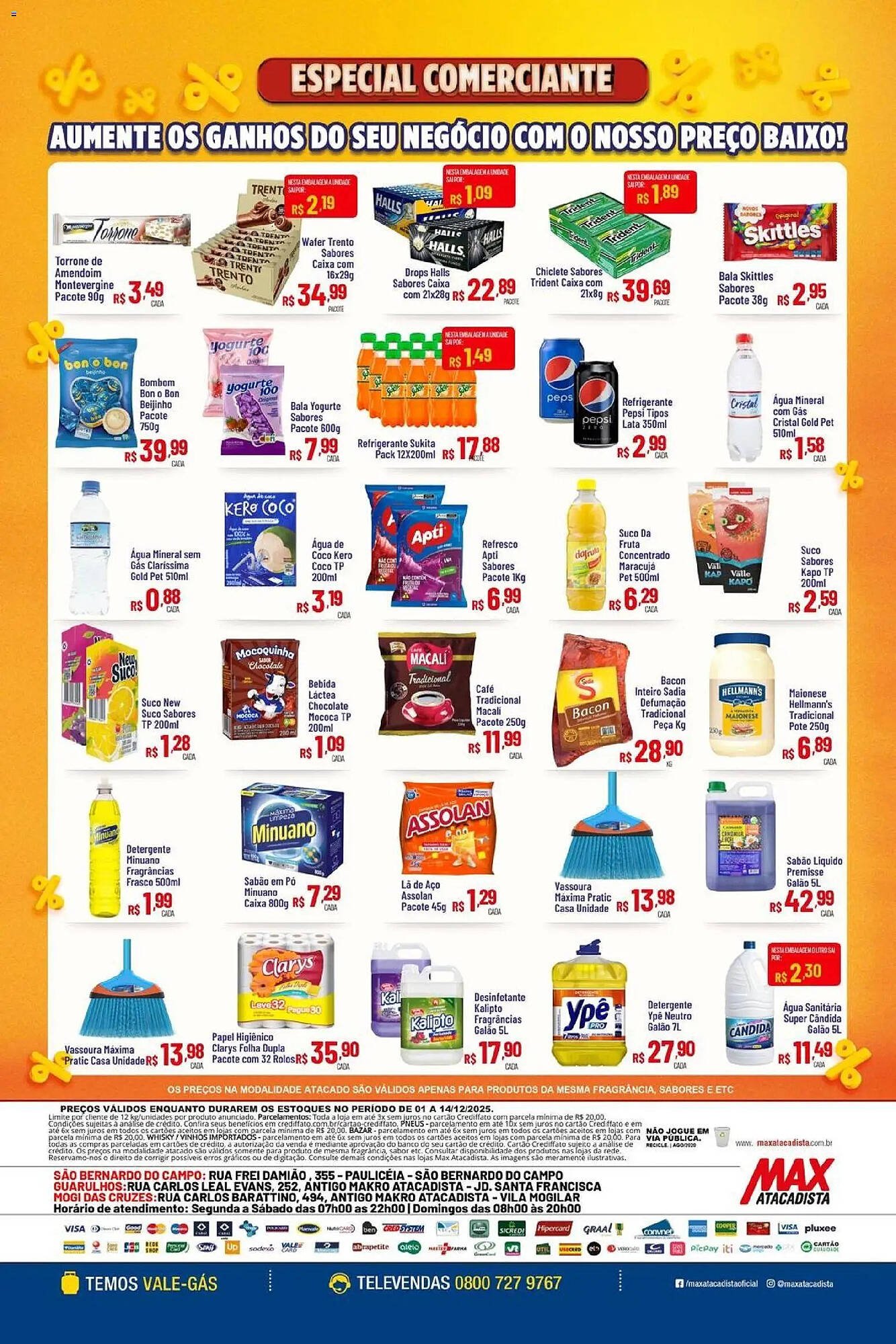 Encarte Max Atacadista (2025-12-01 - 2025-12-14)