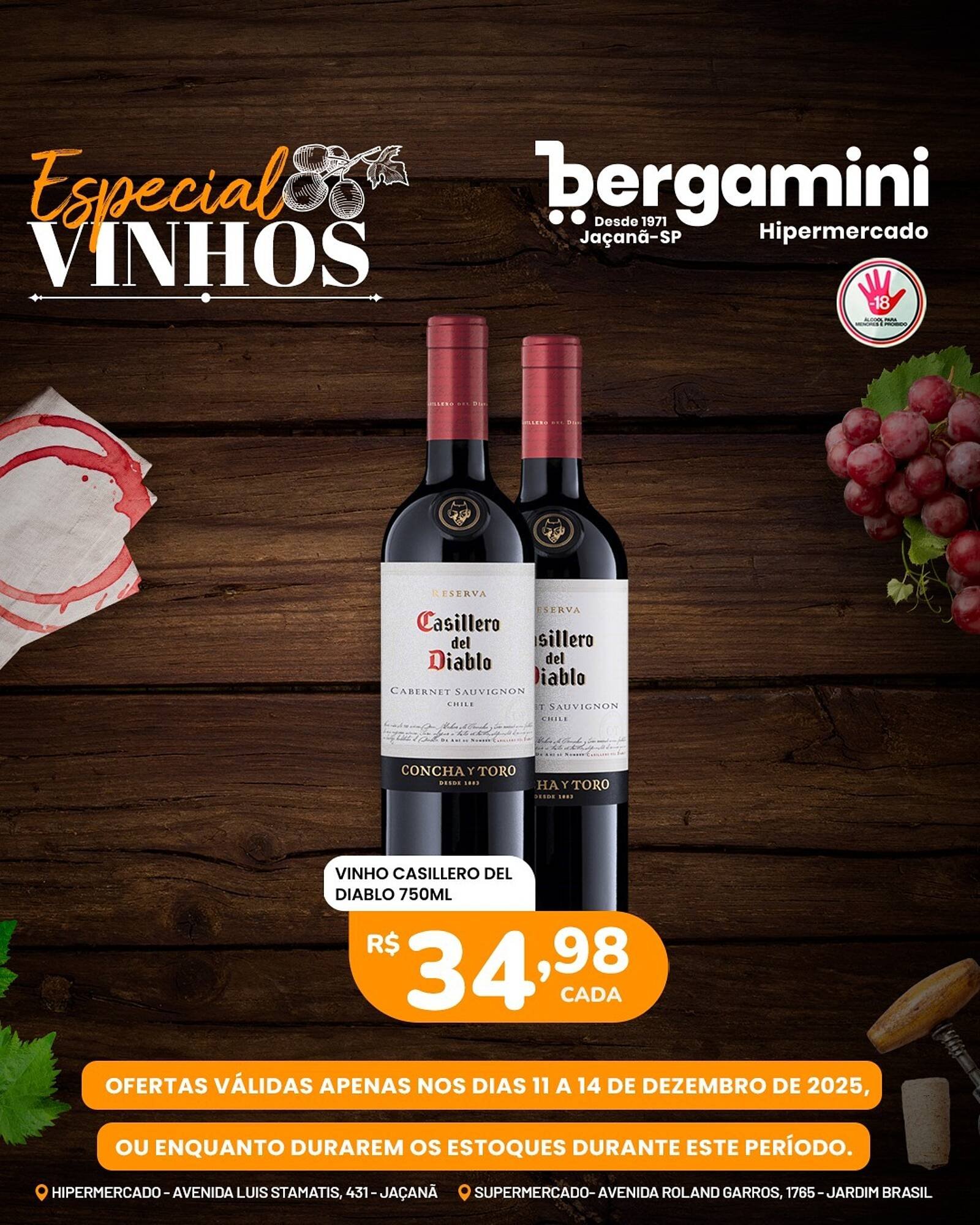 Catálogo Supermercado Bergamini (2025-12-11 - 2025-12-14)