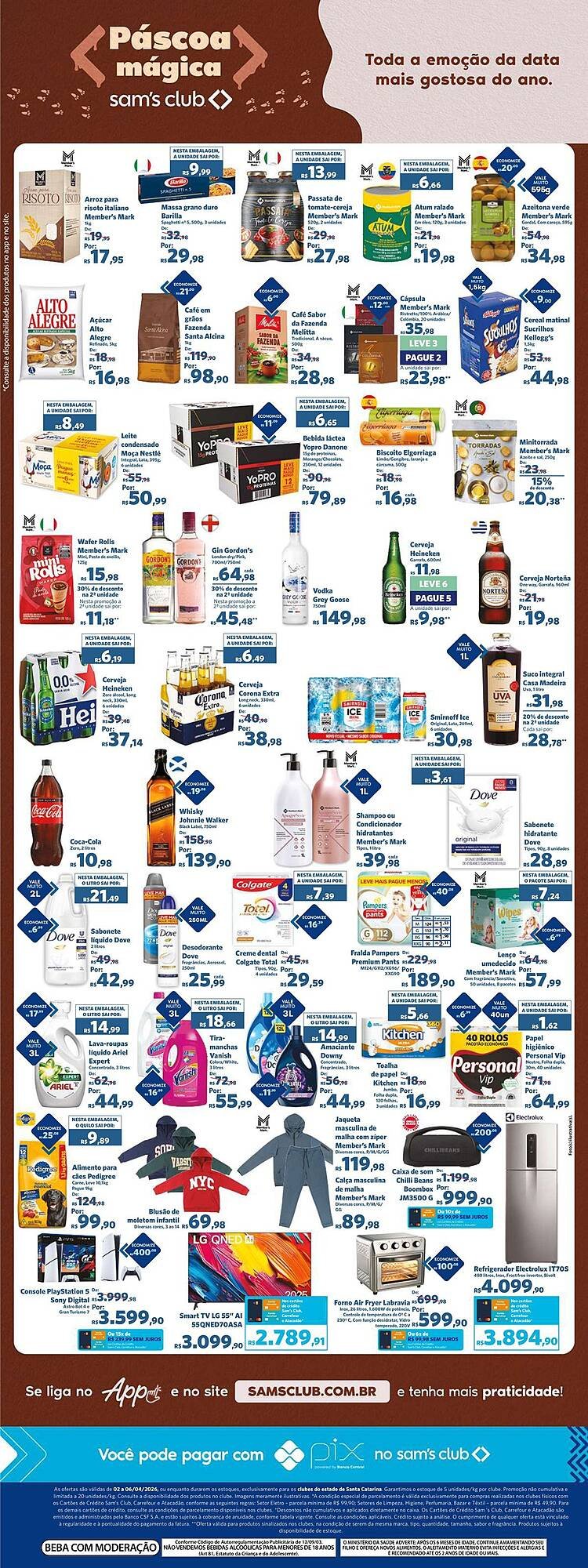 Folheto Sam's Club (2026-04-02 - 2026-04-06)
