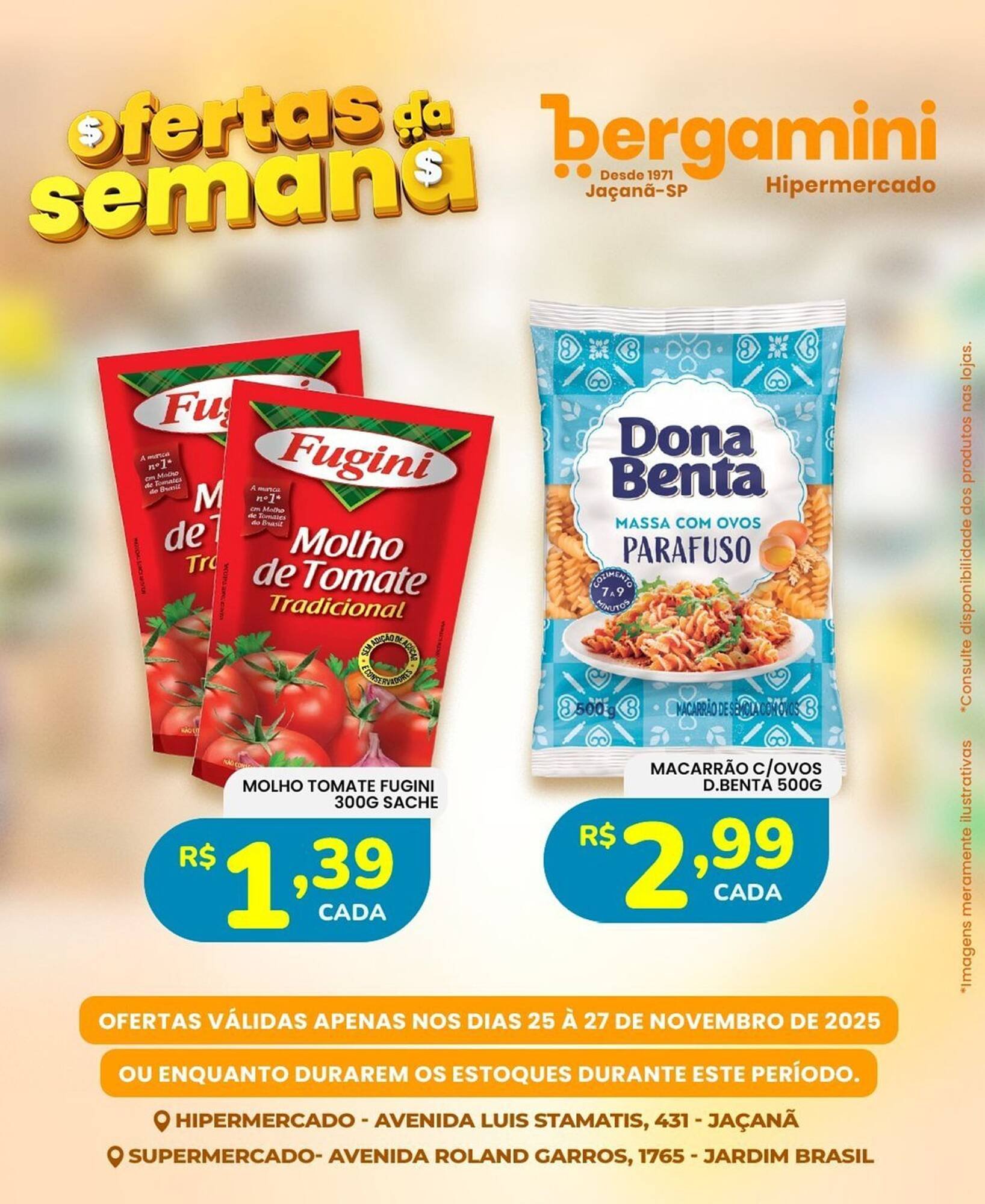Catálogo Supermercado Bergamini (2025-11-25 - 2025-11-27)