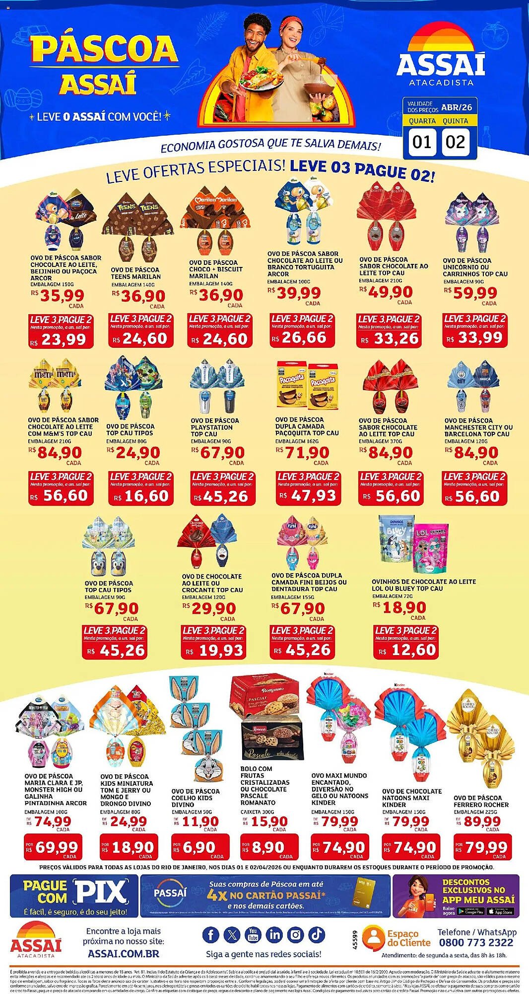 Encarte Assaí Atacadista (2026-04-01 - 2026-04-02)