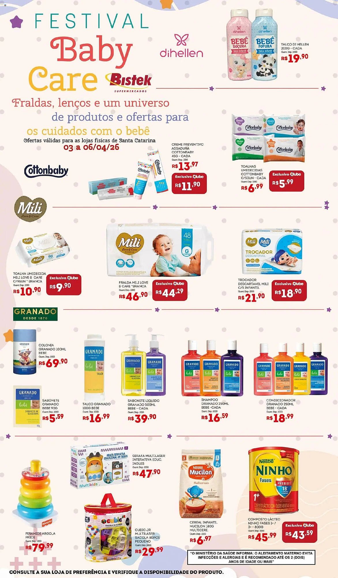 Encarte Bistek Supermercados (2026-04-03 - 2026-04-06)