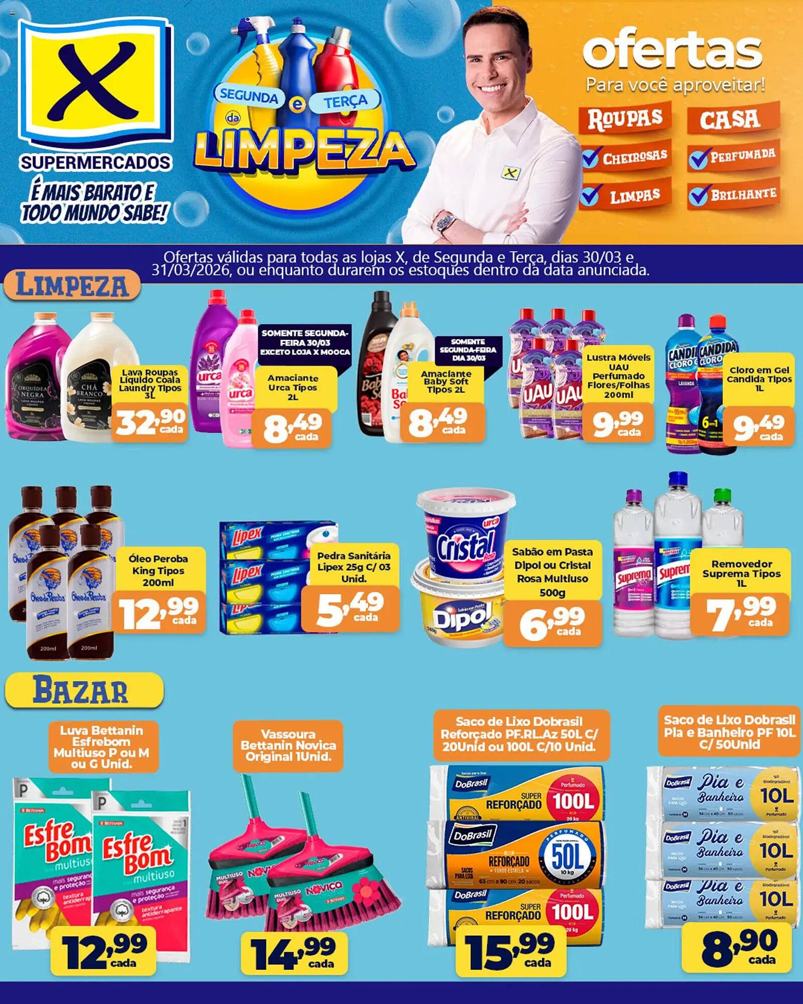 Folheto X Supermercados (2026-03-30 - 2026-04-01)