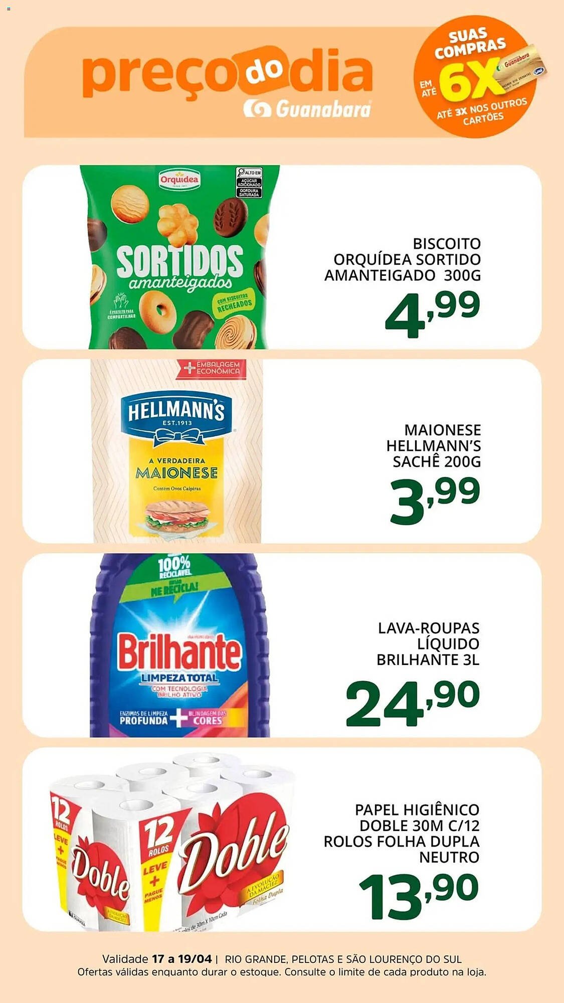 Encarte Supermercados Guanabara (2026-04-17 - 2026-04-19)