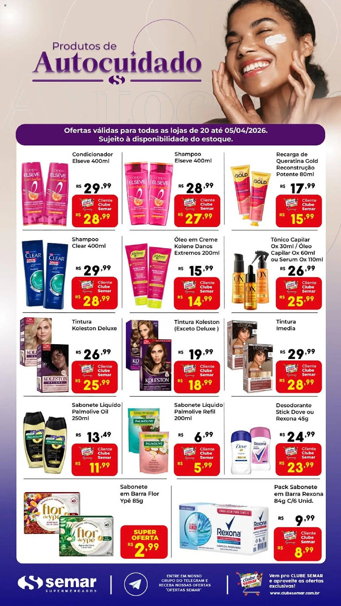 Folheto Semar Supermercado (2026-03-20 - 2026-04-06)