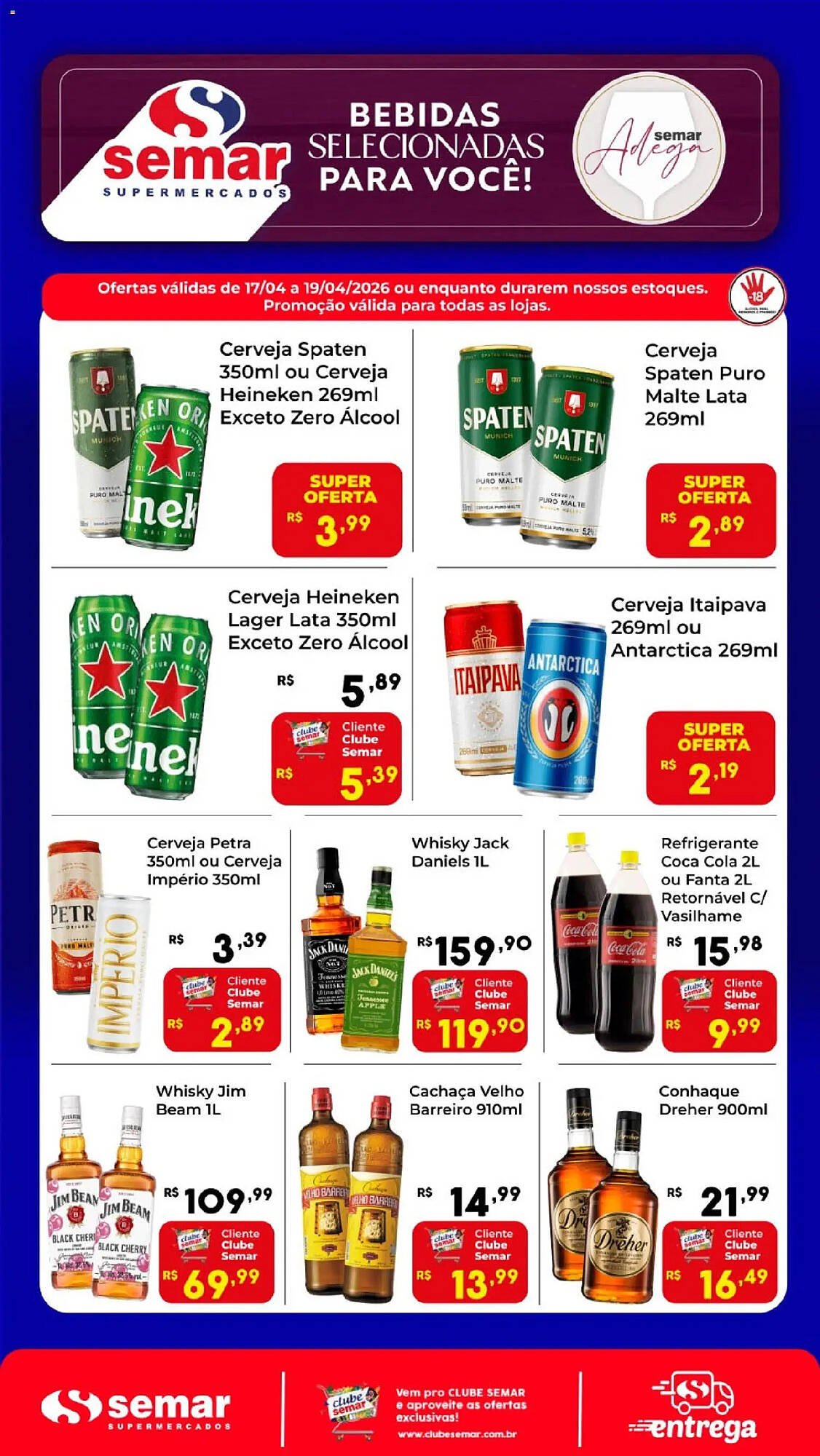Folheto Semar Supermercado (2026-04-17 - 2026-04-19)