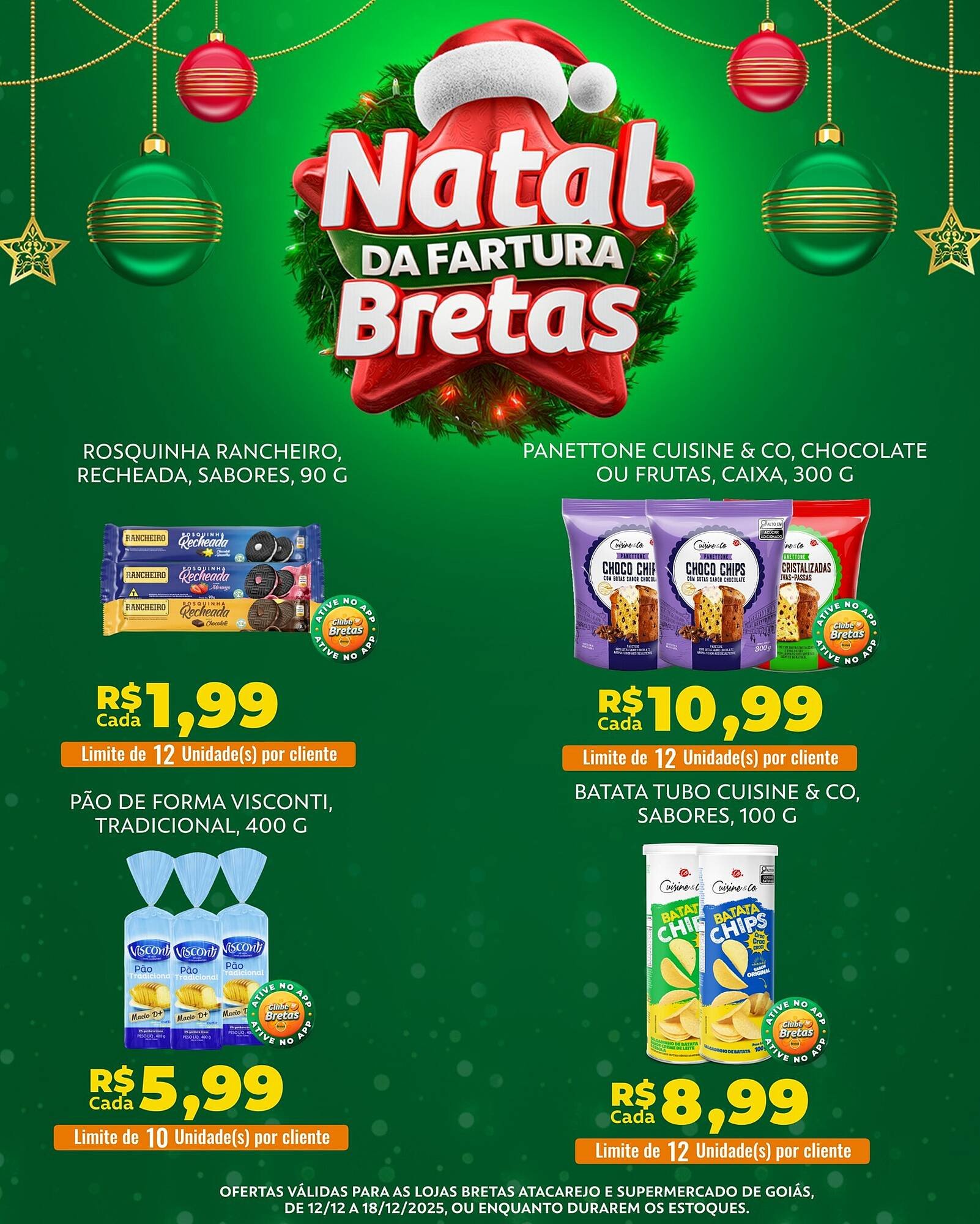 Catálogo Supermercados Bretas (2025-12-13 - 2025-12-18)