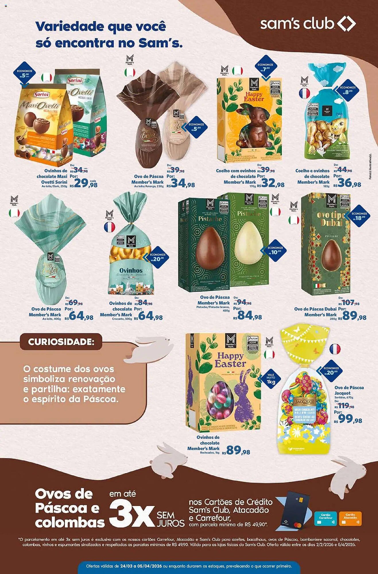 Folheto Sam's Club (2026-03-24 - 2026-04-05)