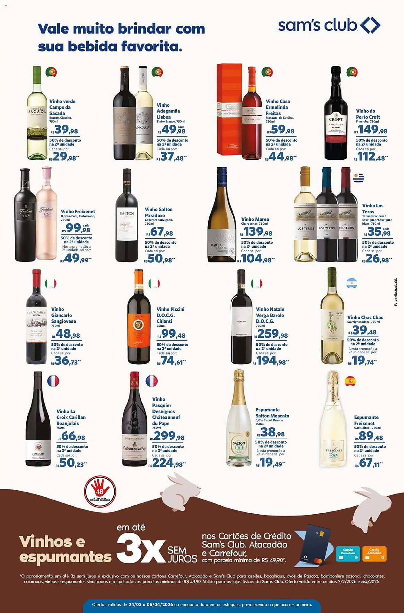 Folheto Sam's Club (2026-03-24 - 2026-04-05)