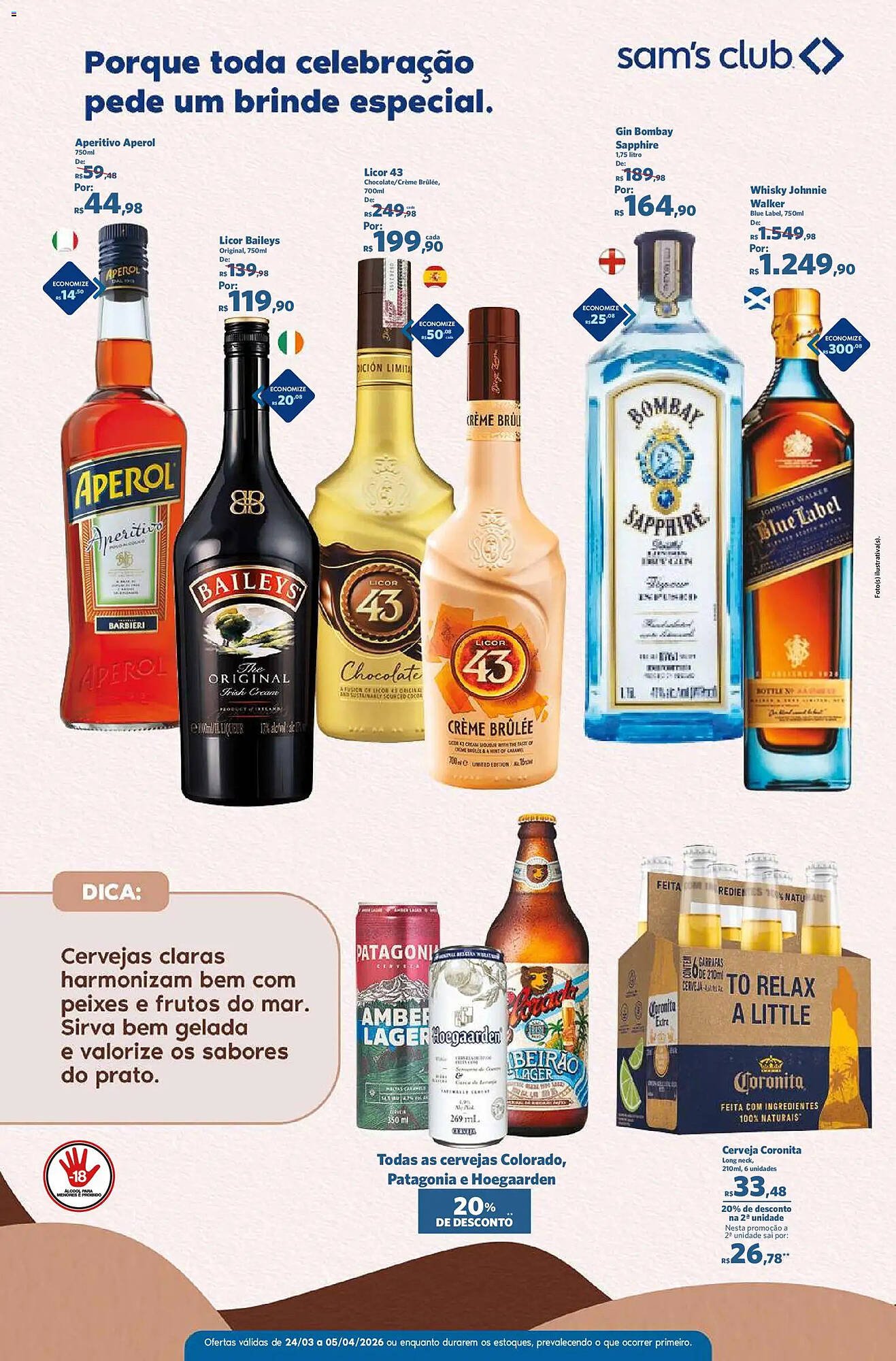 Folheto Sam's Club (2026-03-24 - 2026-04-05)