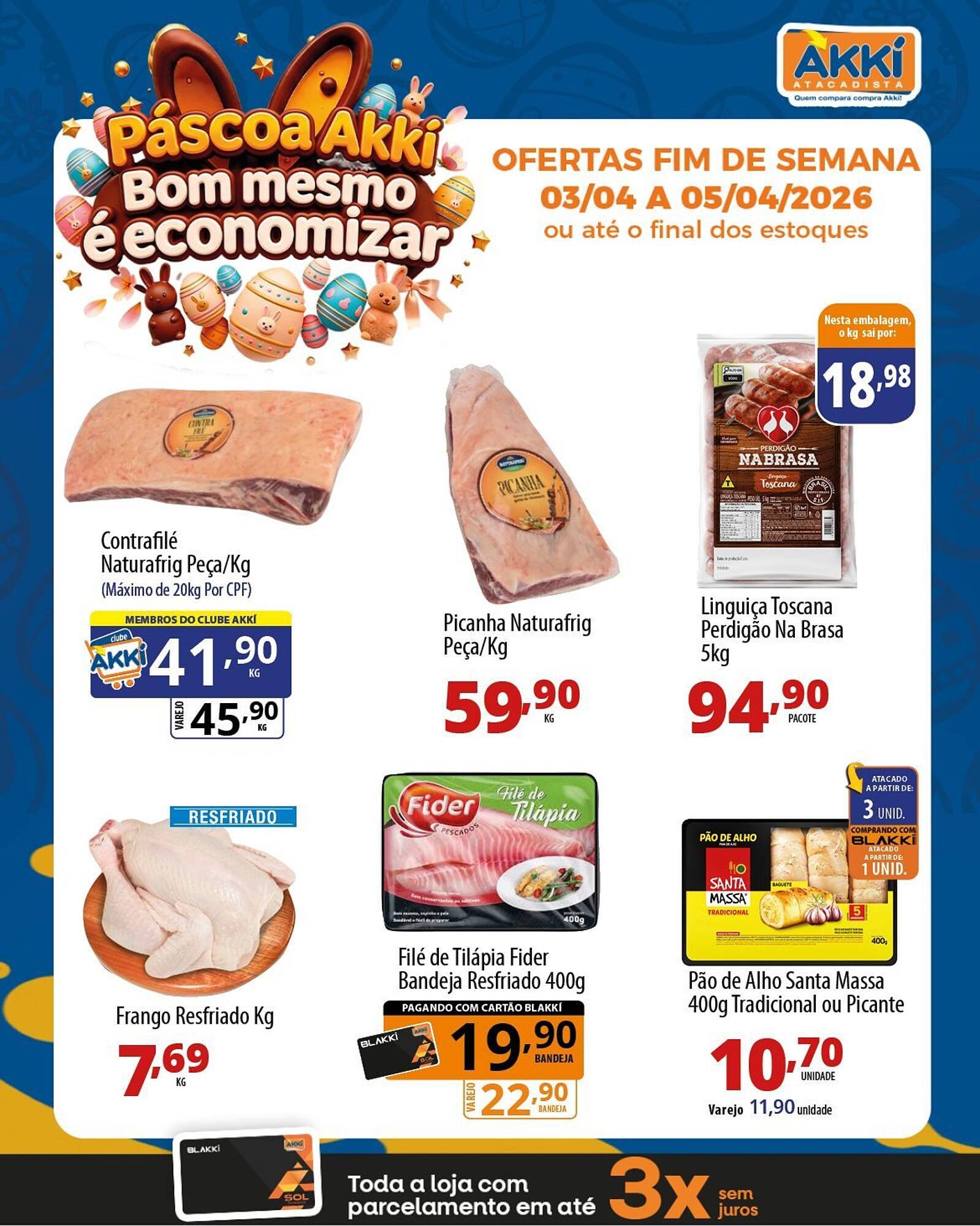 Folheto Akki Atacadista (2026-04-03 - 2026-04-05)