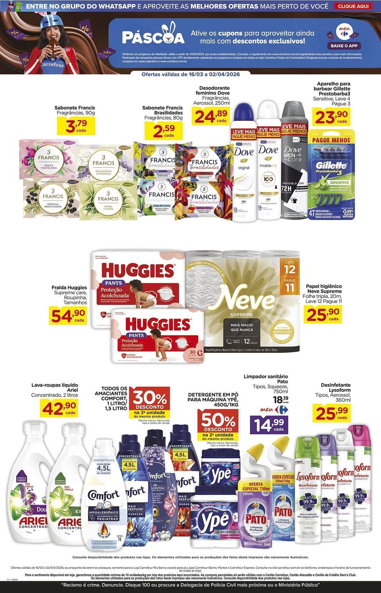 Folheto Carrefour (2026-03-16 - 2026-04-02)