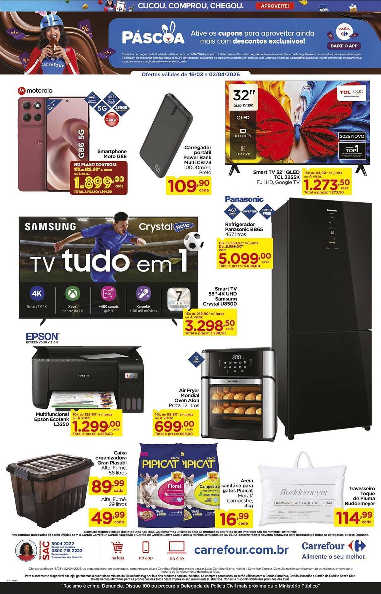 Folheto Carrefour (2026-03-16 - 2026-04-02)
