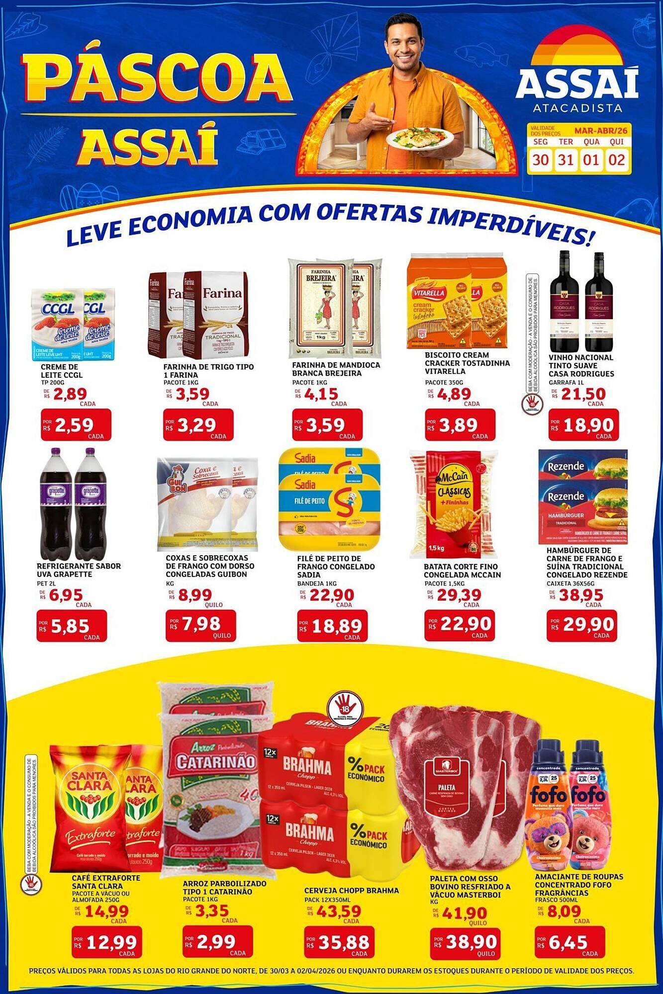 Encarte Assaí Atacadista (2026-03-30 - 2026-04-02)