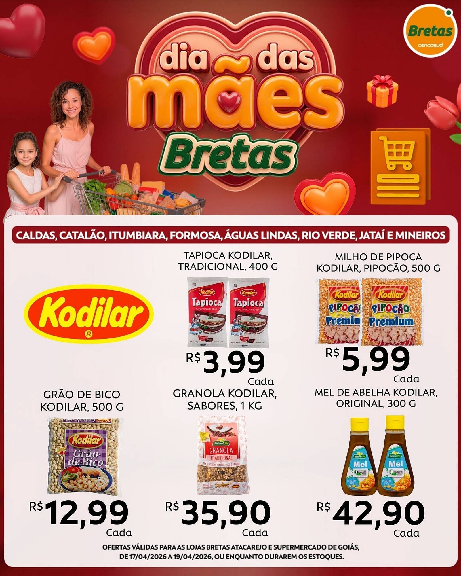Catálogo Supermercados Bretas (2026-04-17 - 2026-04-19)