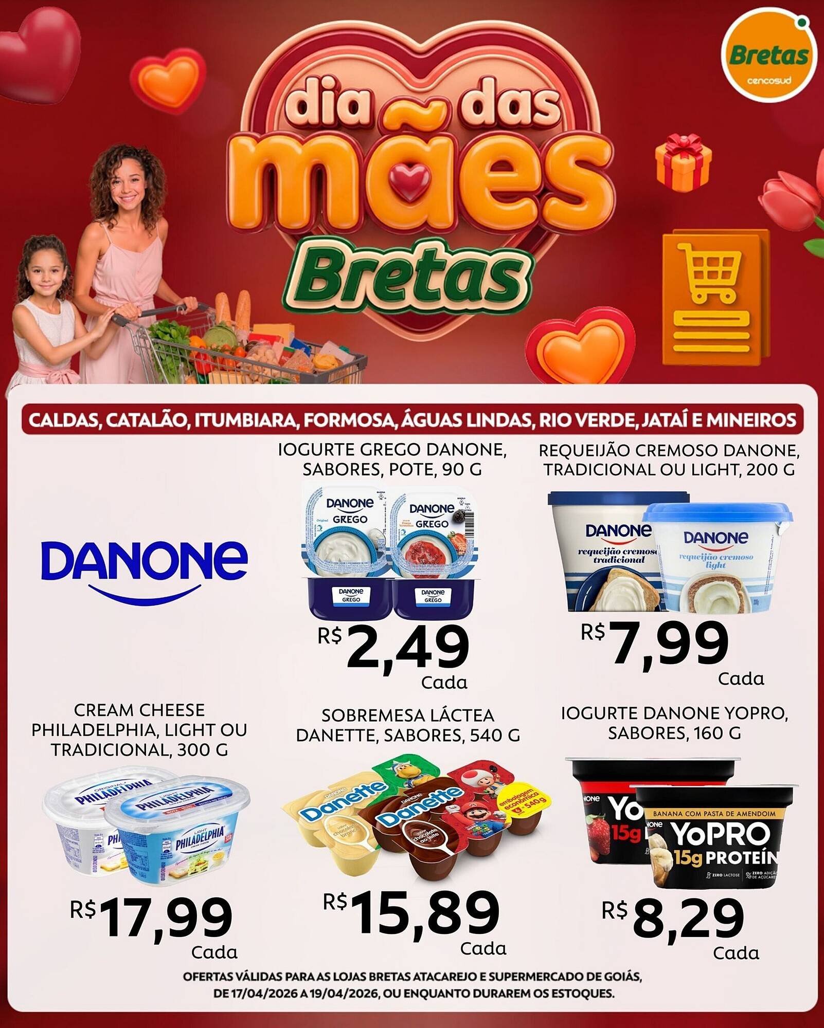 Catálogo Supermercados Bretas (2026-04-17 - 2026-04-19)