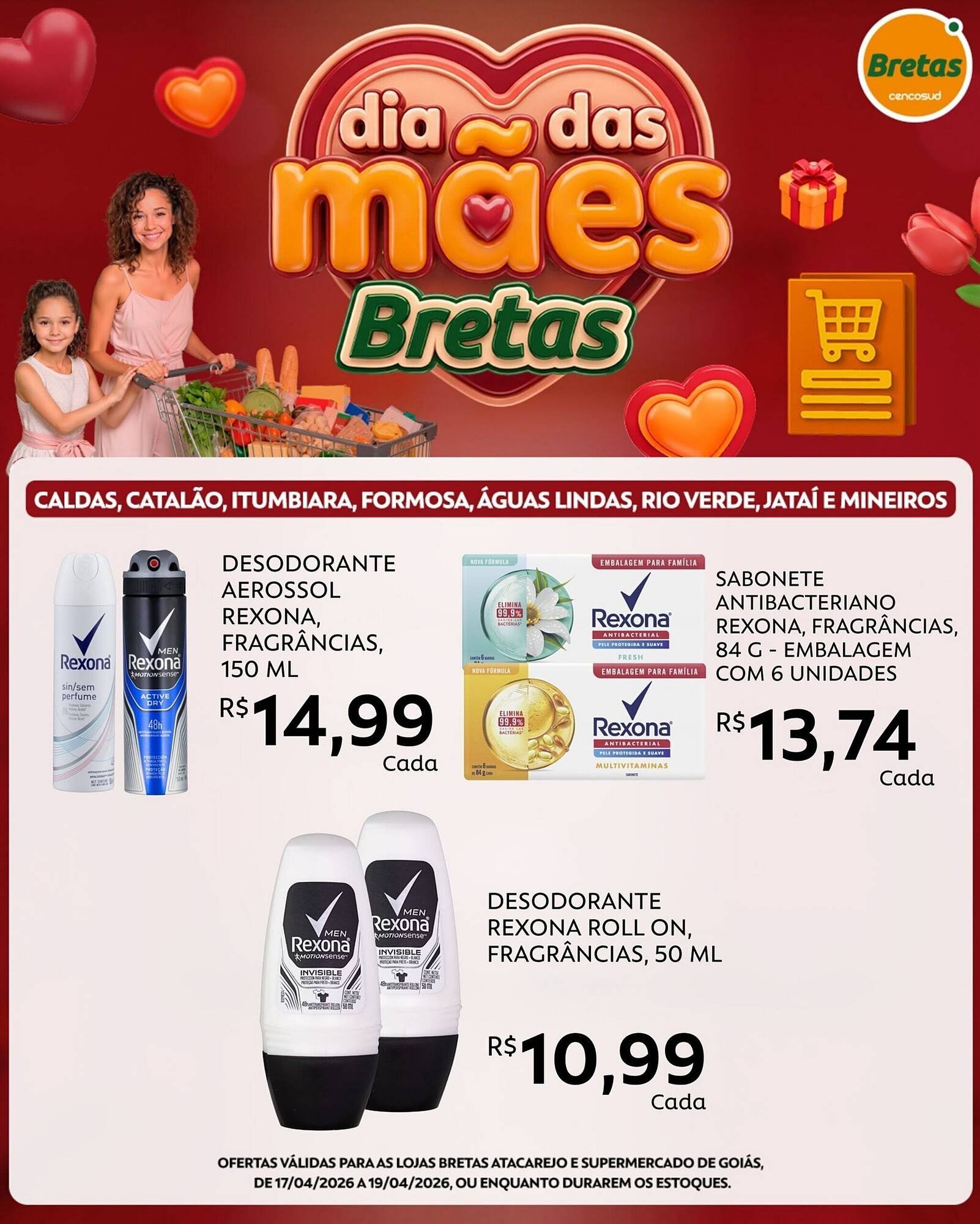 Catálogo Supermercados Bretas (2026-04-17 - 2026-04-19)