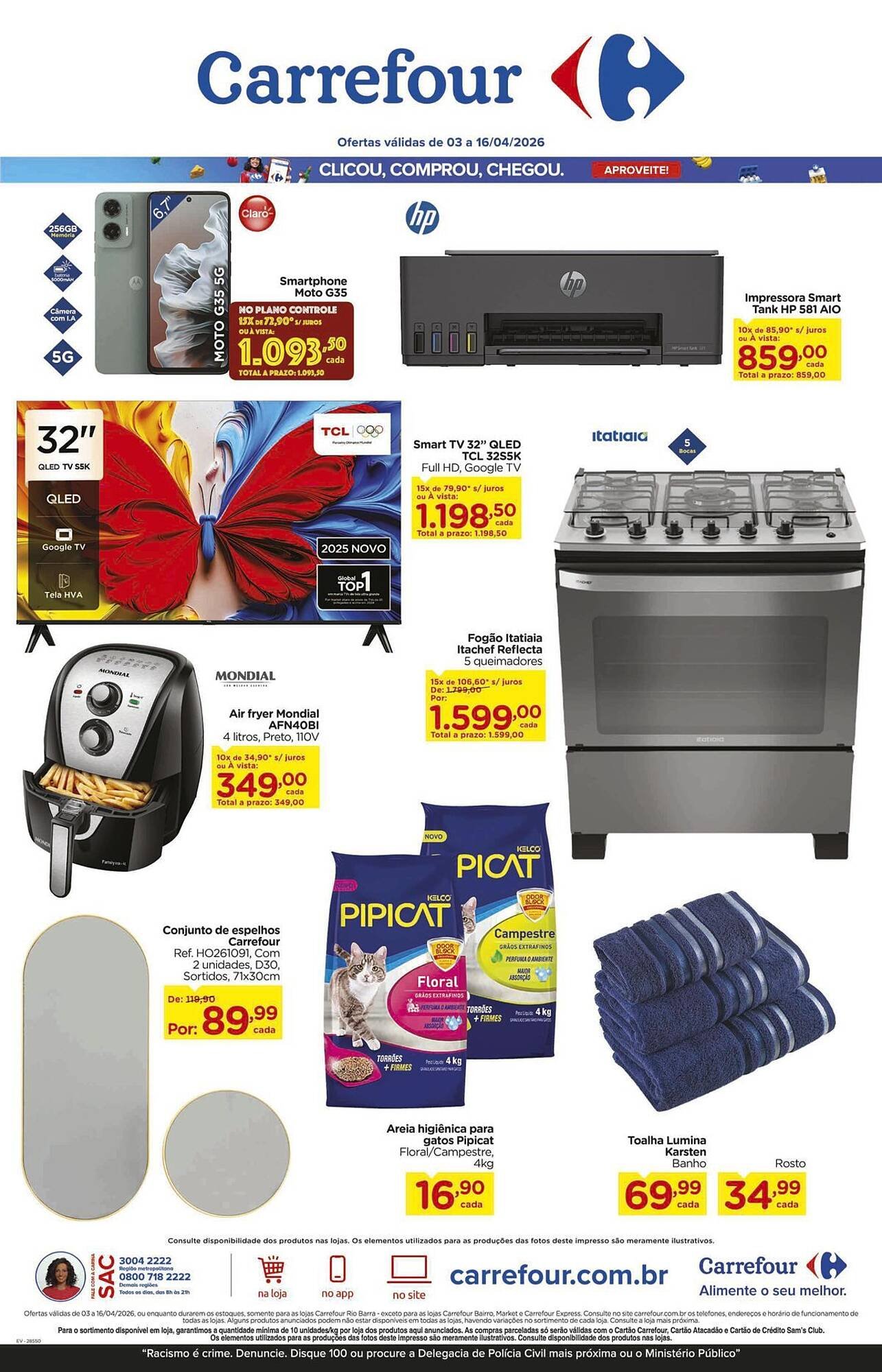 Folheto Carrefour (2026-04-03 - 2026-04-16)