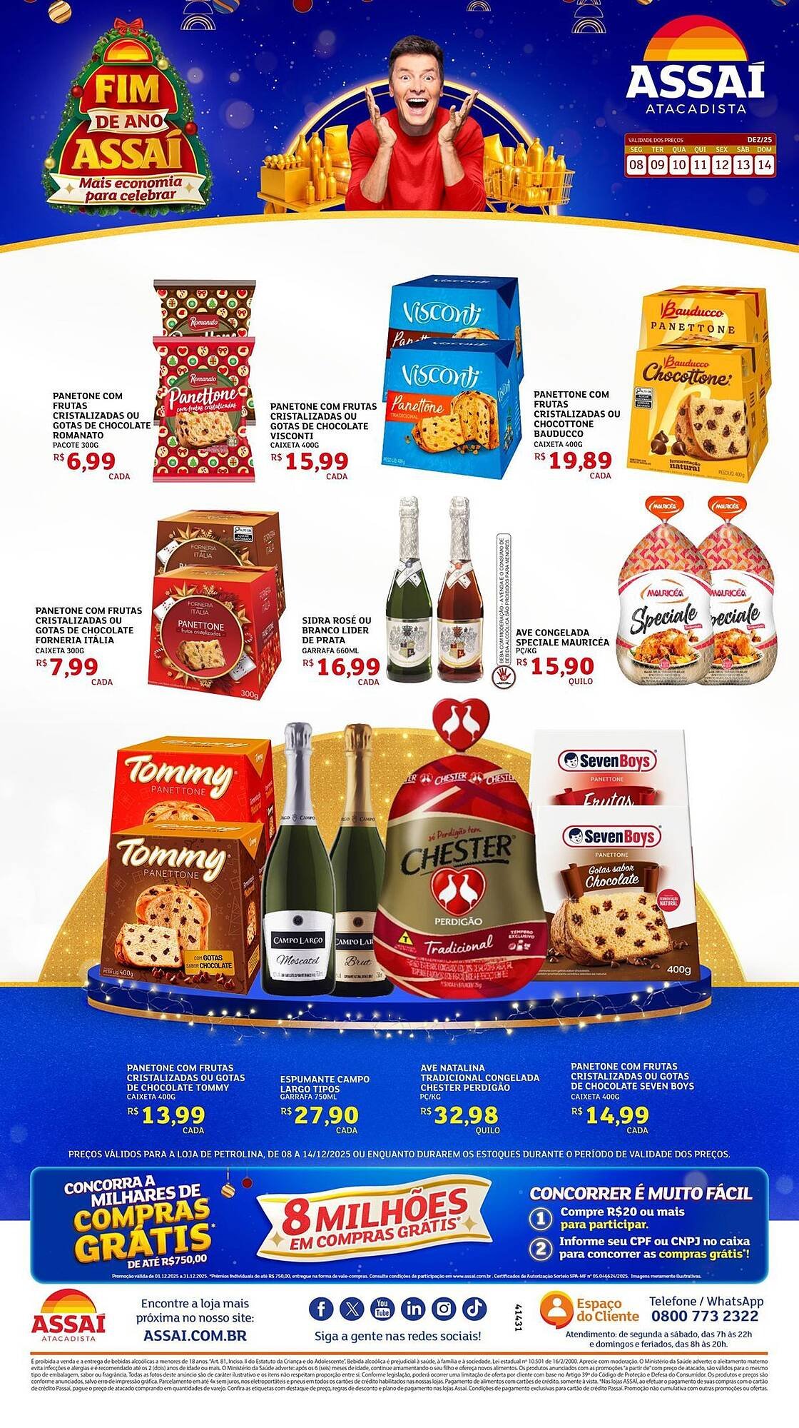 Encarte Assaí Atacadista (2025-12-09 - 2025-12-14)