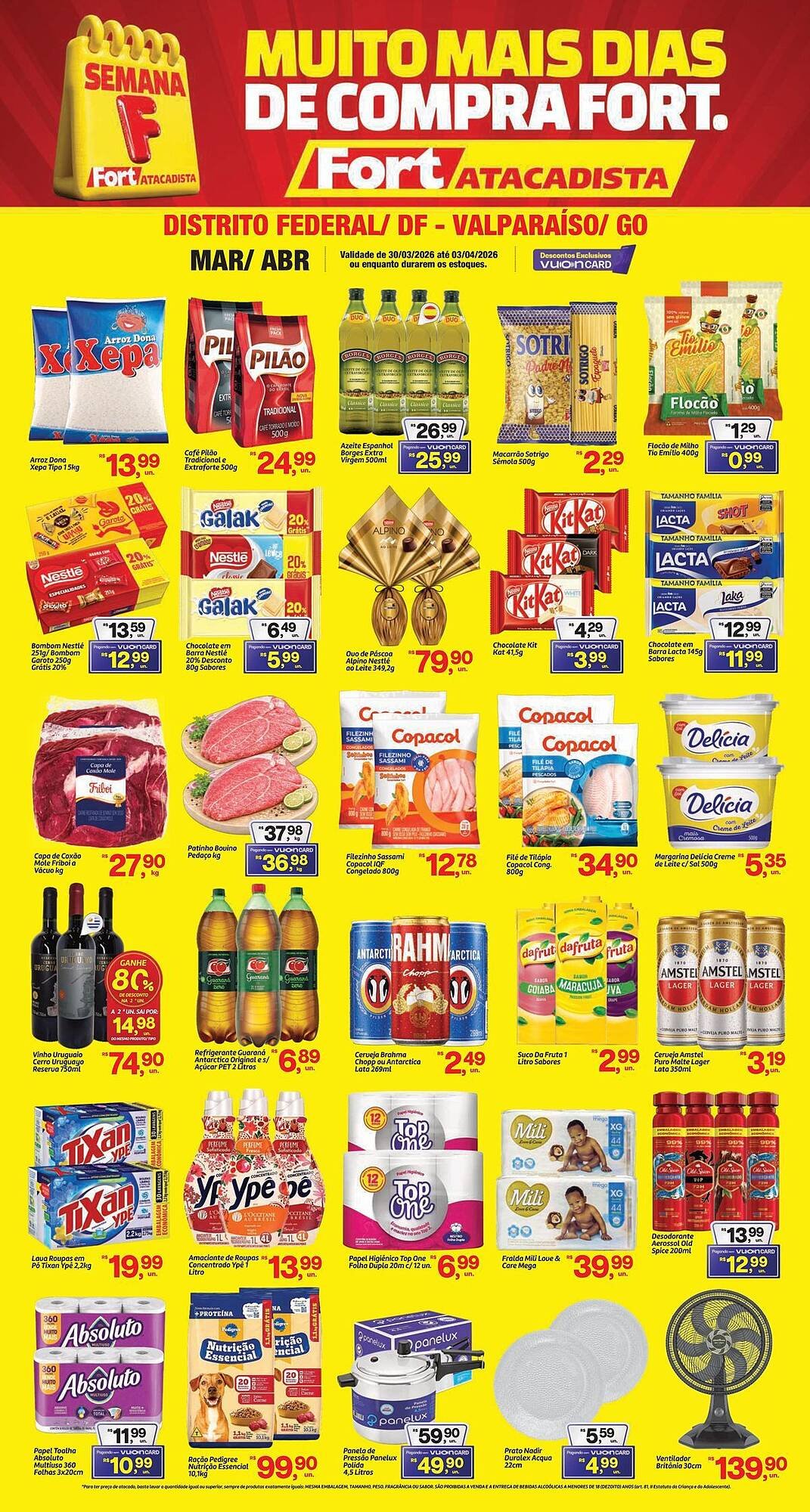 Tabloide Fort Atacadista (2026-03-30 - 2026-04-03)