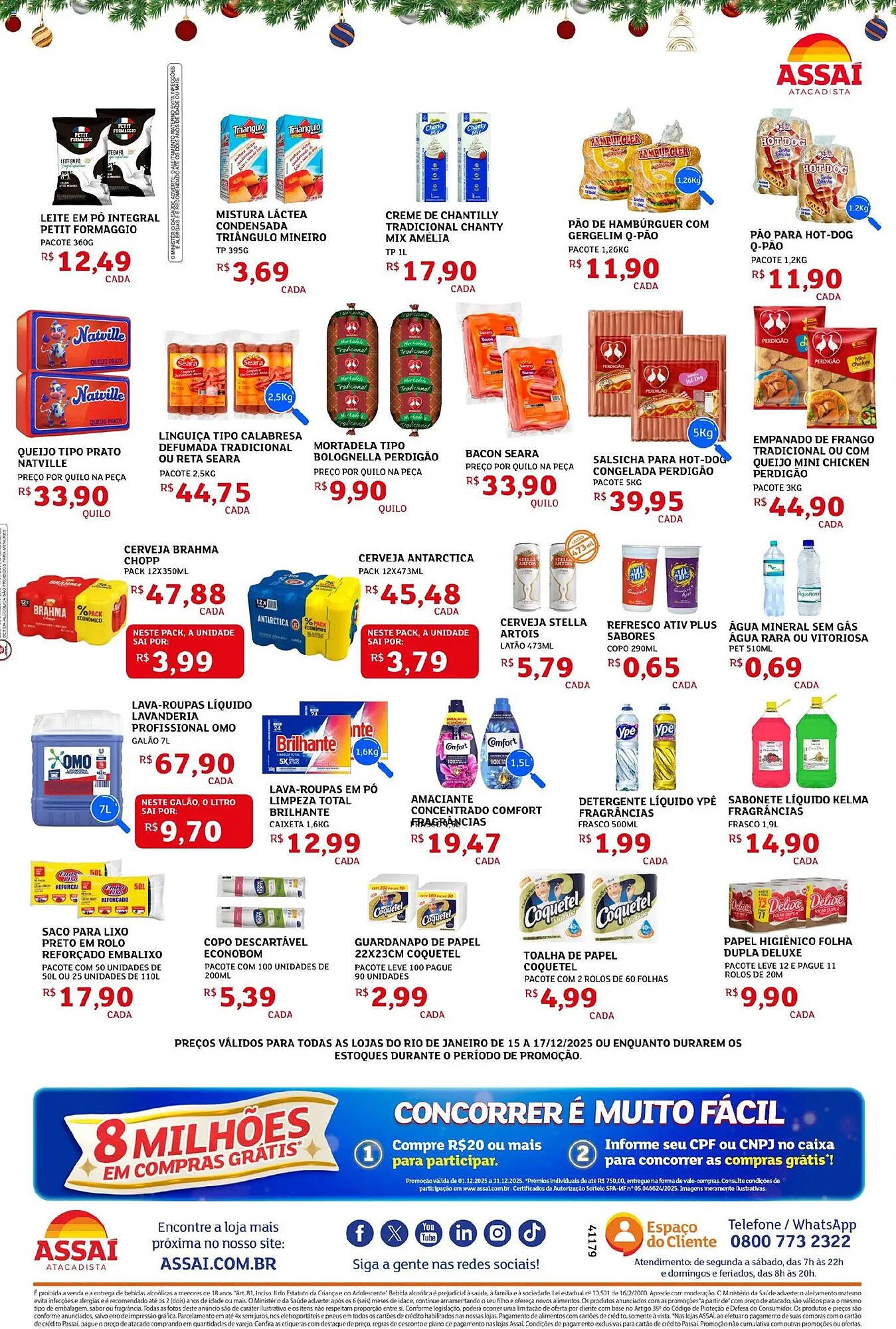 Encarte Assaí Atacadista (2025-12-15 - 2025-12-17)