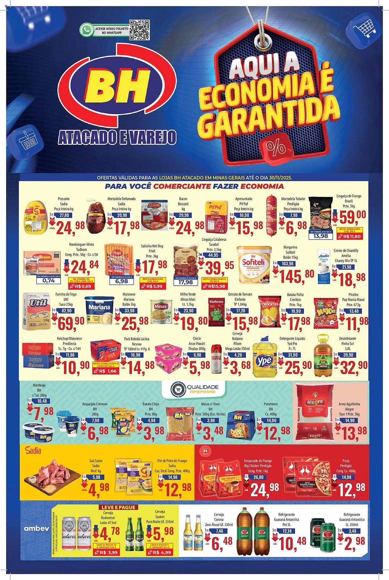 Folheto Supermercados BH (2025-11-17 - 2025-12-01)