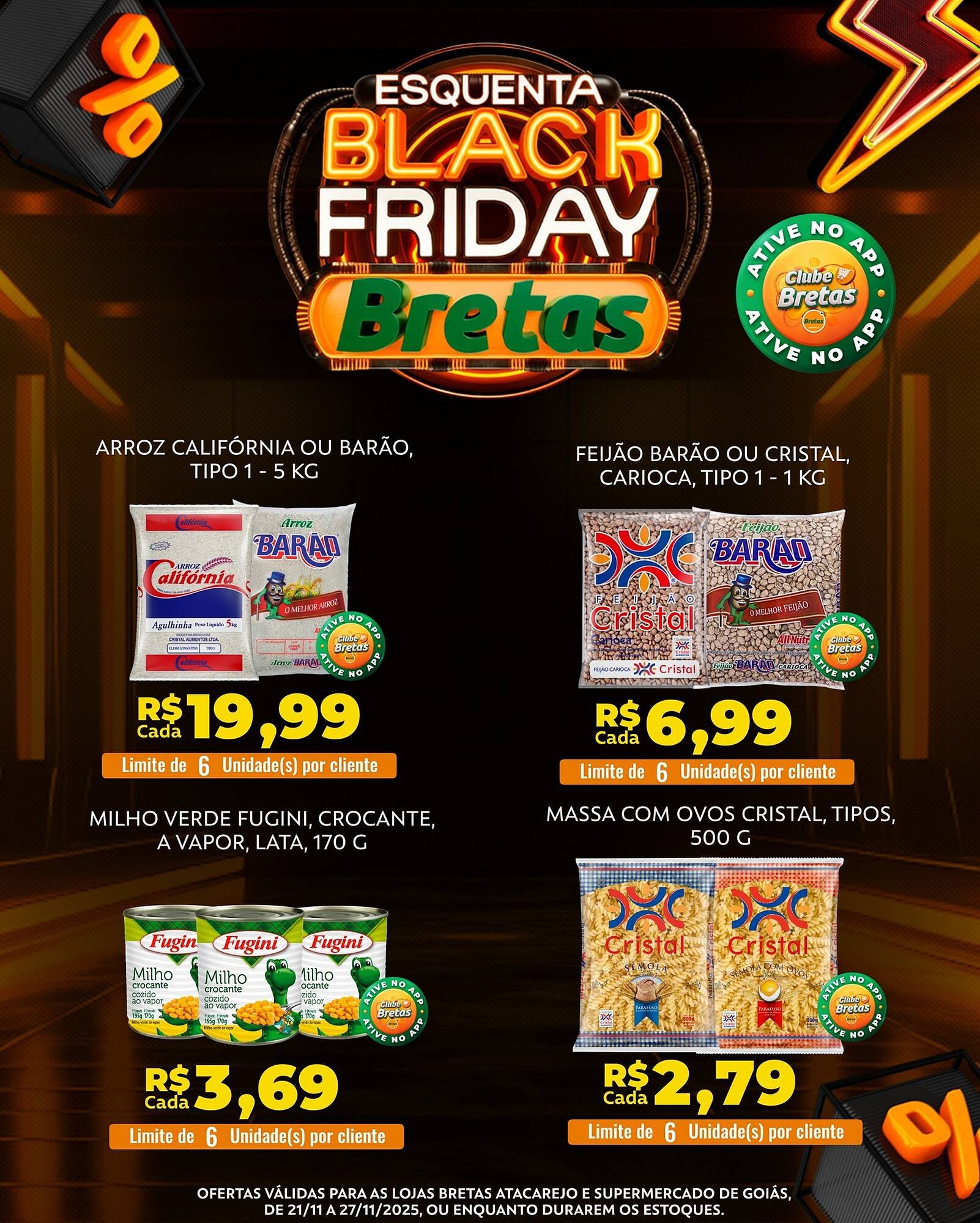 Catálogo Supermercados Bretas (2025-11-24 - 2025-11-27)