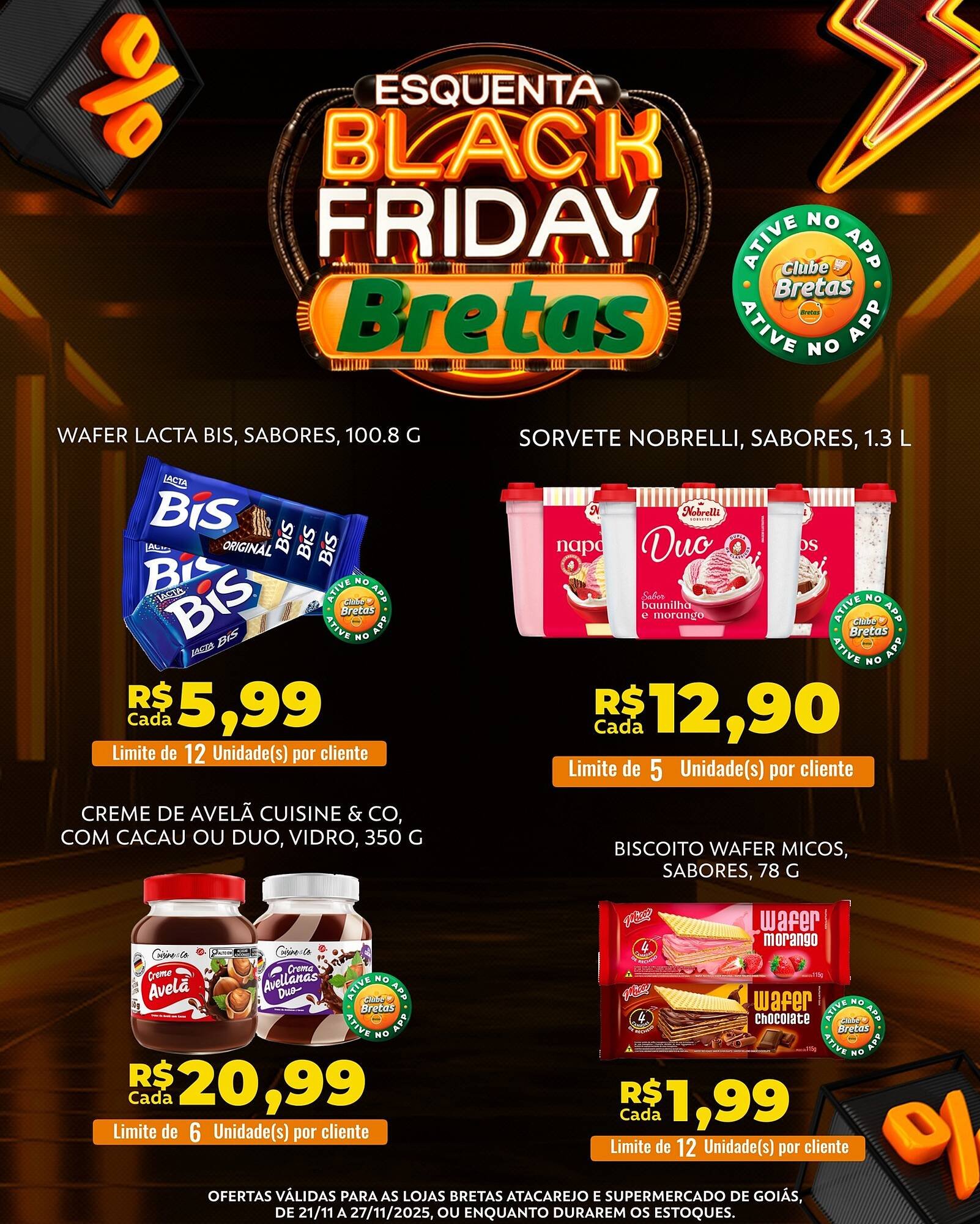 Catálogo Supermercados Bretas (2025-11-24 - 2025-11-27)