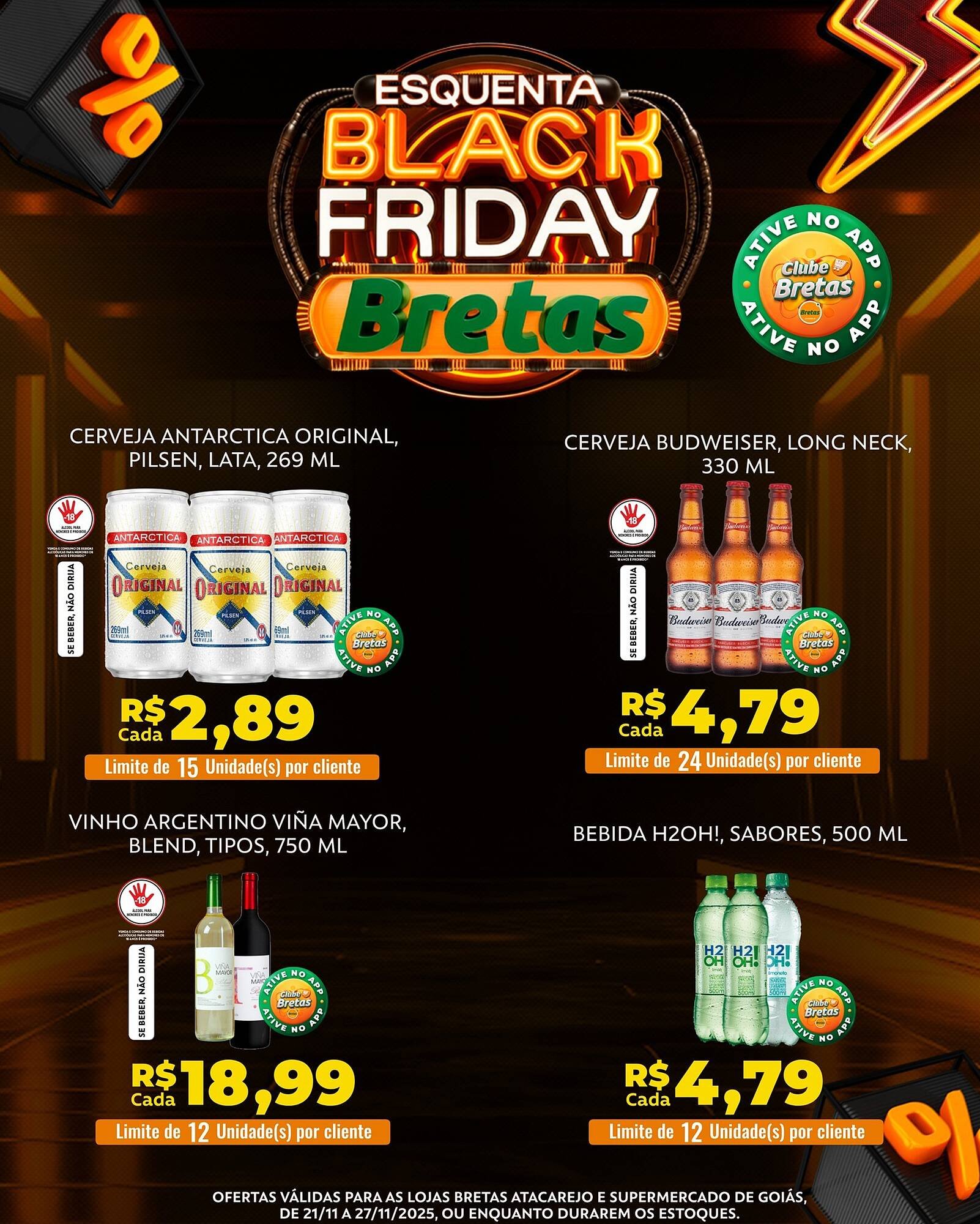 Catálogo Supermercados Bretas (2025-11-24 - 2025-11-27)