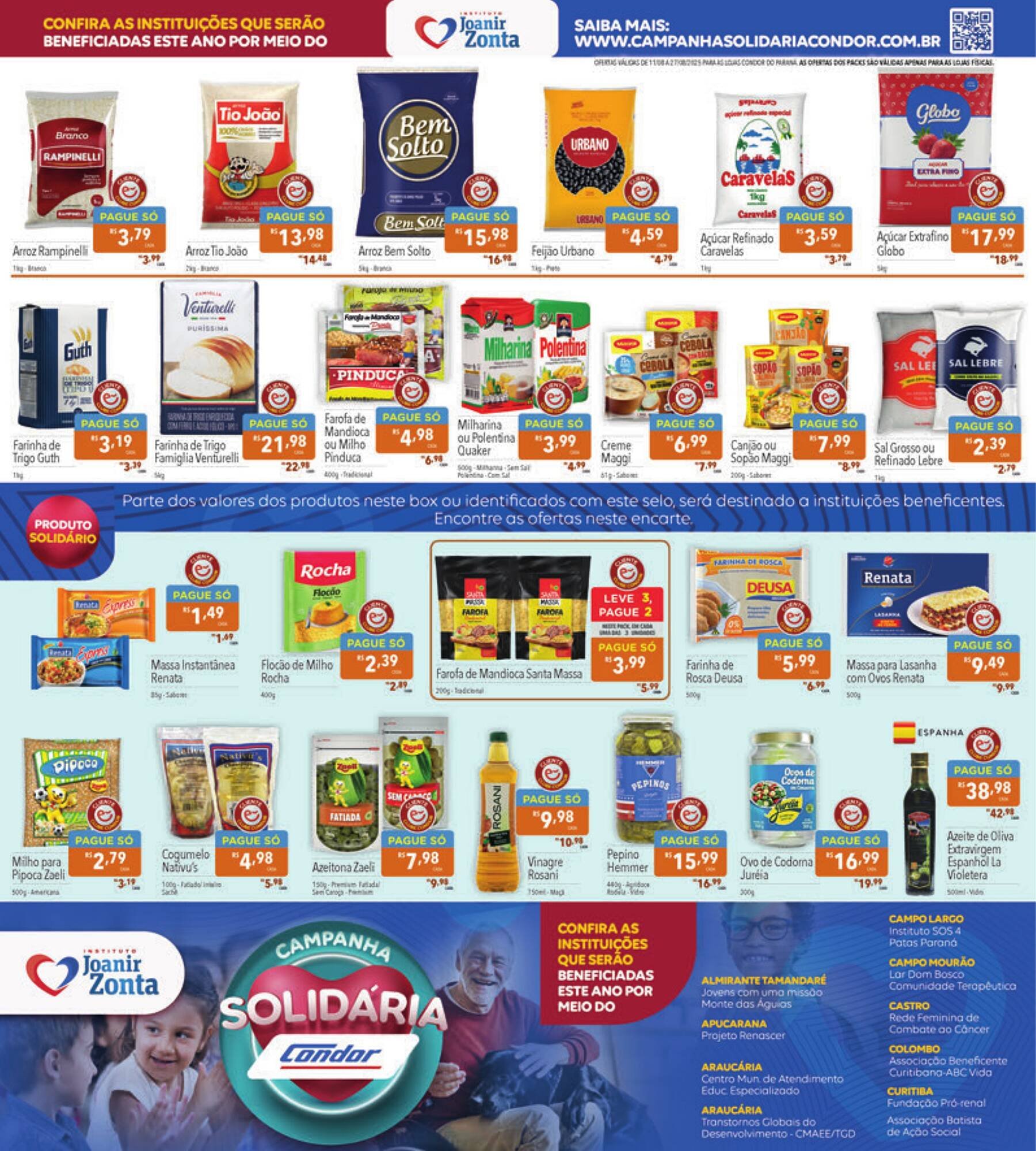 Catálogo Supermercados Condor (2025-08-11 - 2025-08-27)