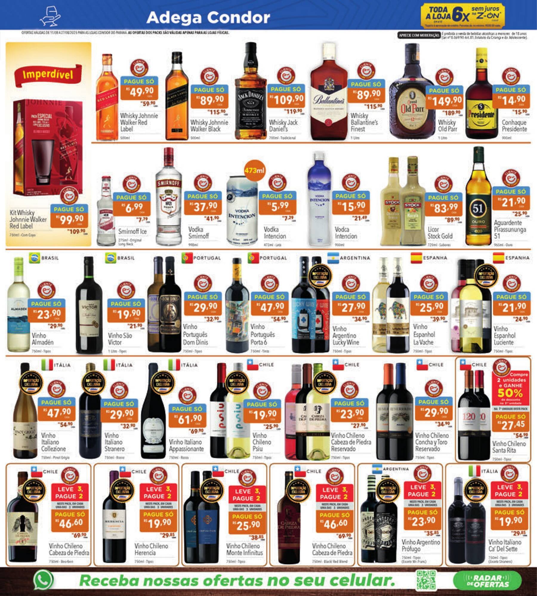 Catálogo Supermercados Condor (2025-08-11 - 2025-08-27)