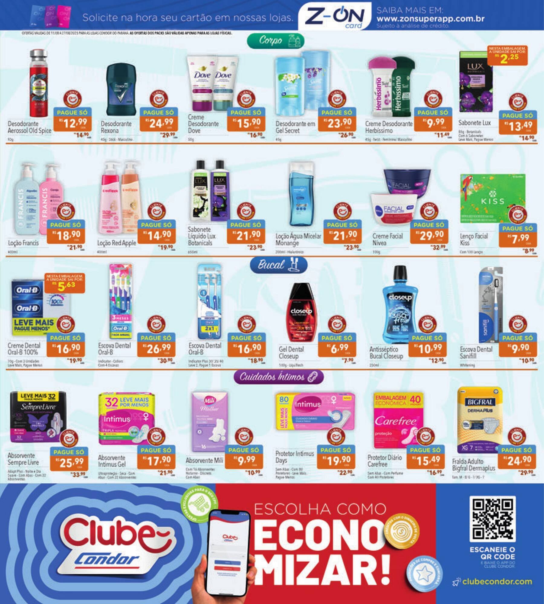 Catálogo Supermercados Condor (2025-08-11 - 2025-08-27)