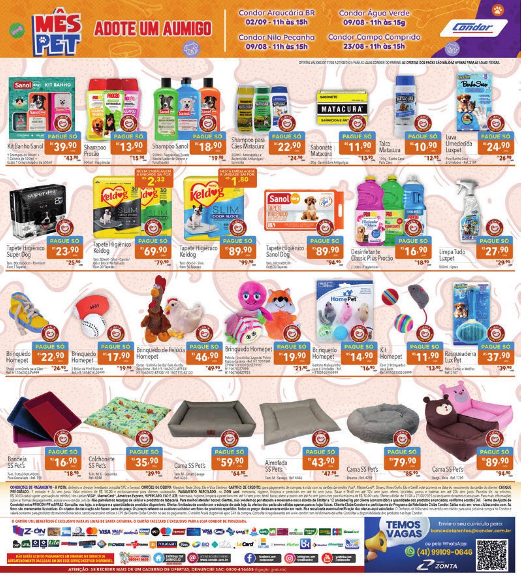 Catálogo Supermercados Condor (2025-08-11 - 2025-08-27)