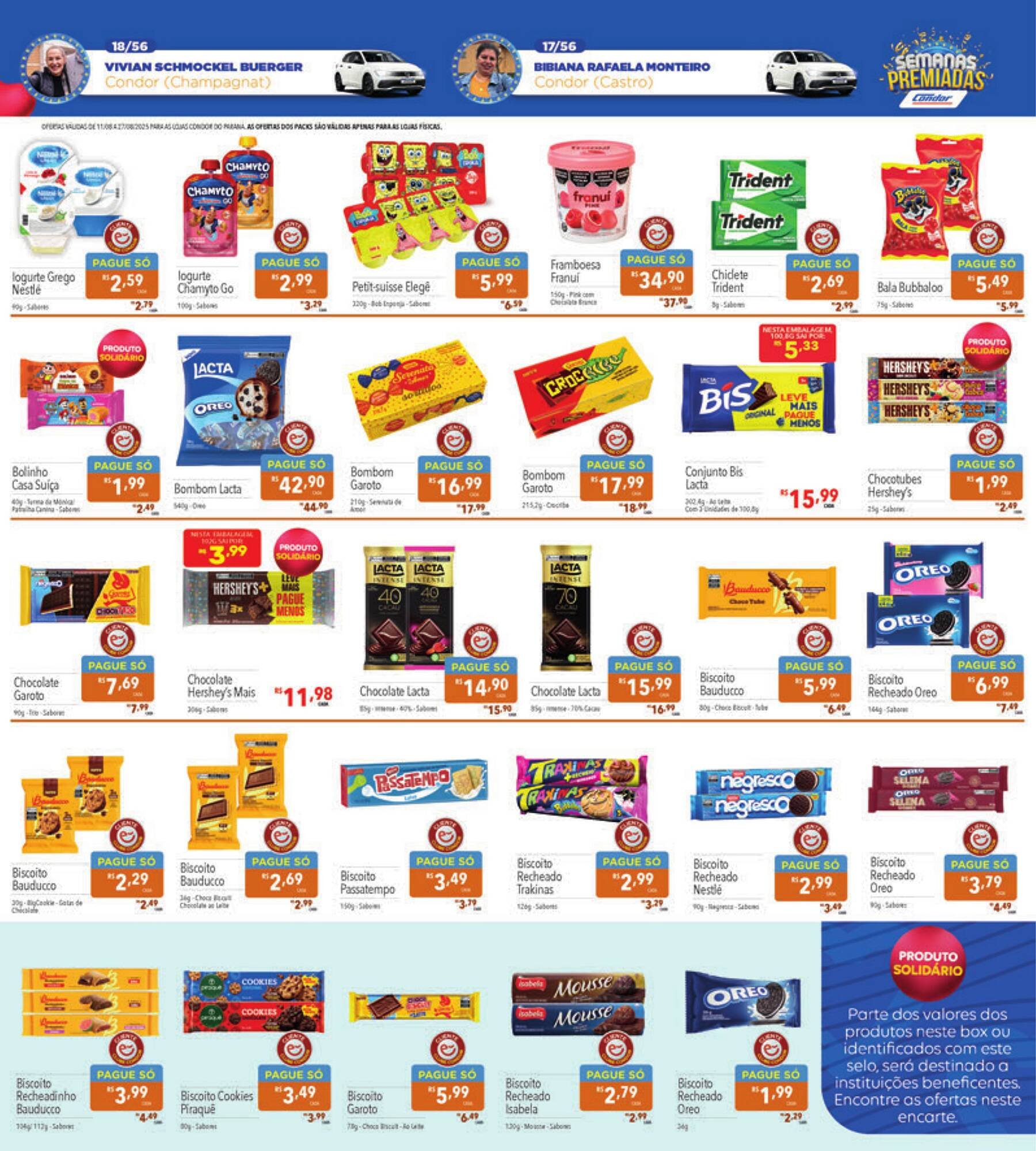 Catálogo Supermercados Condor (2025-08-11 - 2025-08-27)