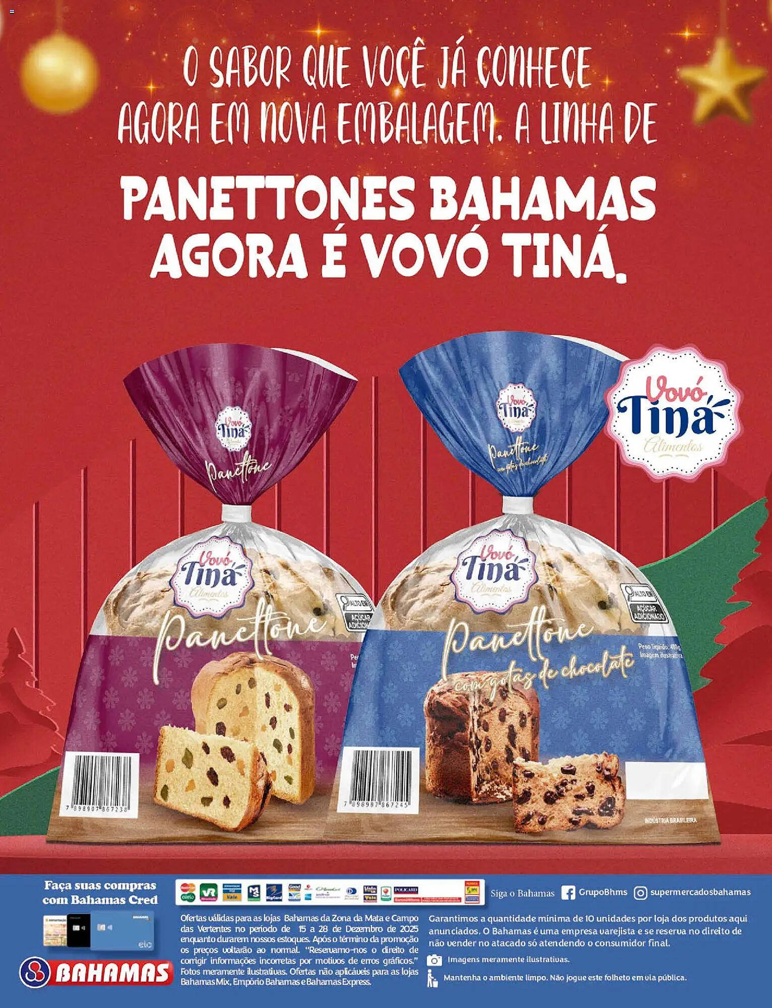 Catálogo Bahamas Supermercados (2025-12-15 - 2025-12-28)