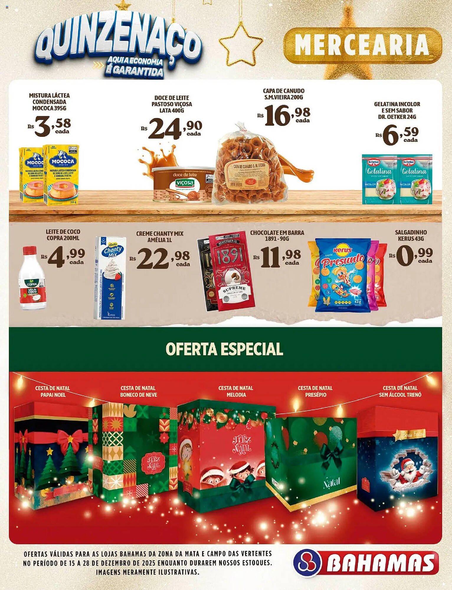 Catálogo Bahamas Supermercados (2025-12-15 - 2025-12-28)
