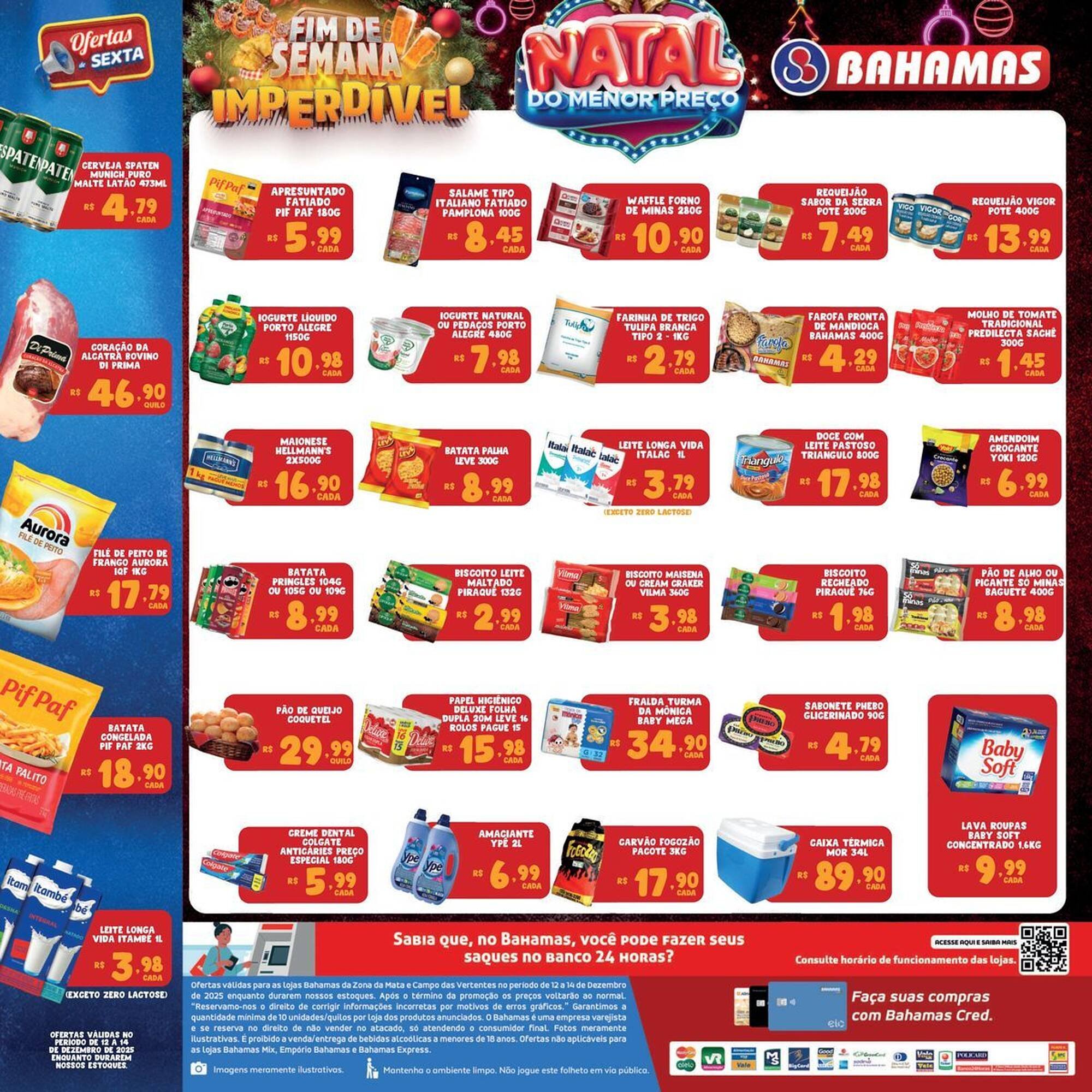 Catálogo Bahamas Supermercados (2025-12-12 - 2025-12-14)