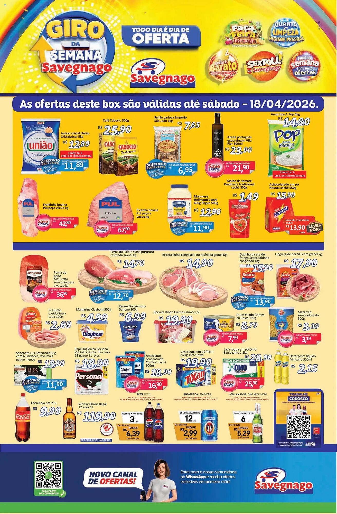 Catálogo Supermercados Savegnago (2026-04-16 - 2026-04-20)