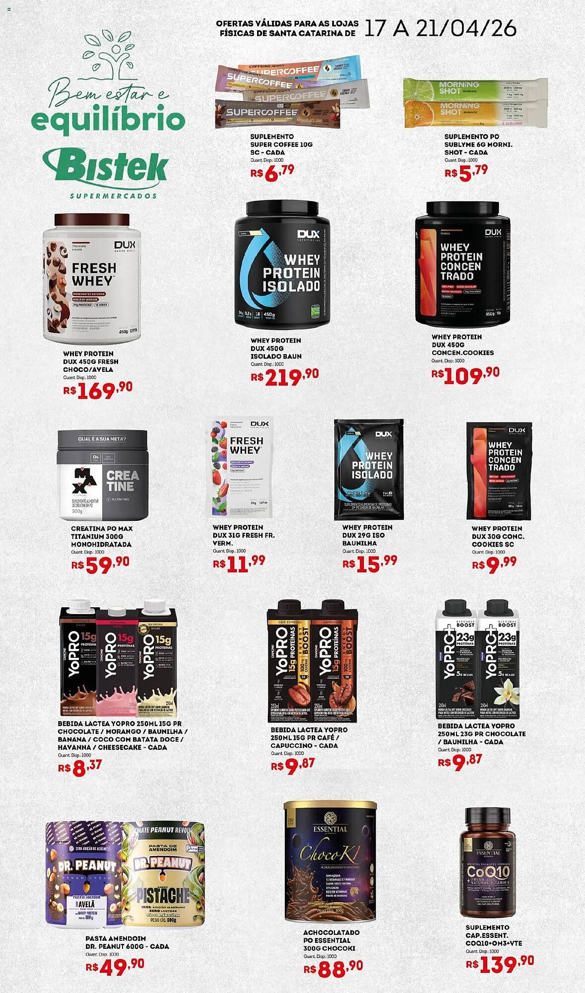 Encarte Bistek Supermercados (2026-04-17 - 2026-04-21)