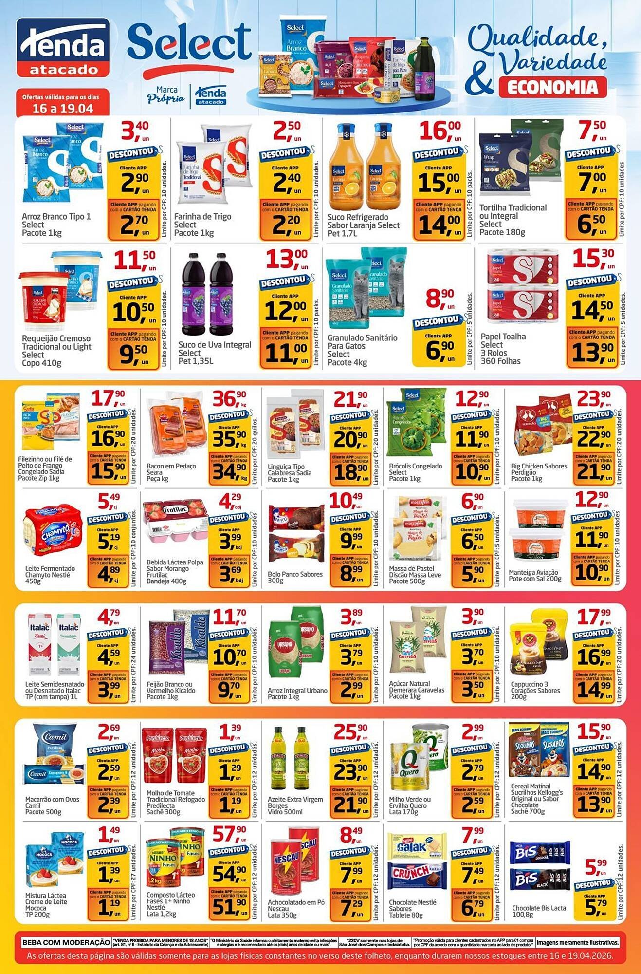 Folheto Tenda Atacado (2026-04-16 - 2026-04-19)
