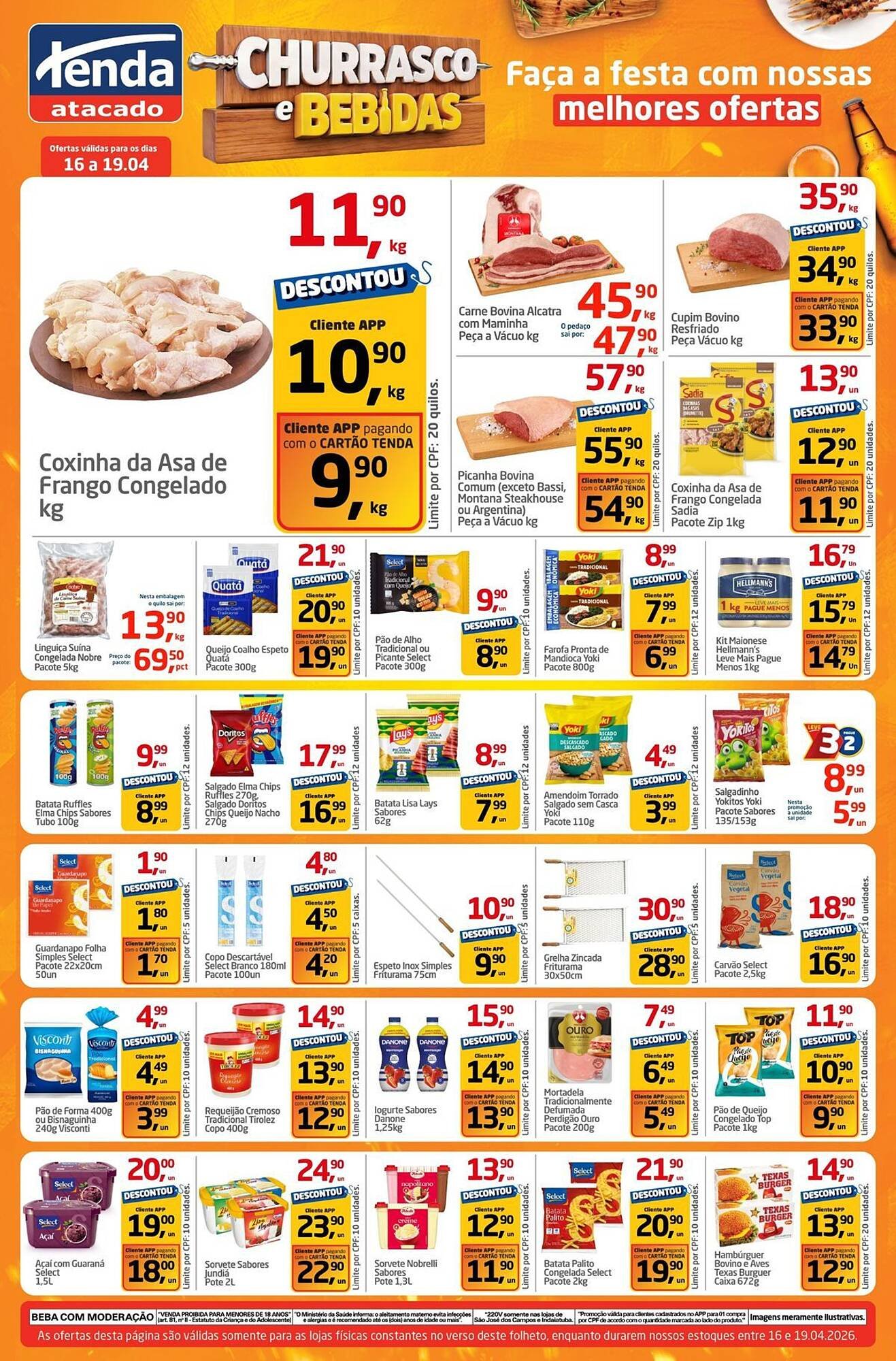 Folheto Tenda Atacado (2026-04-16 - 2026-04-19)