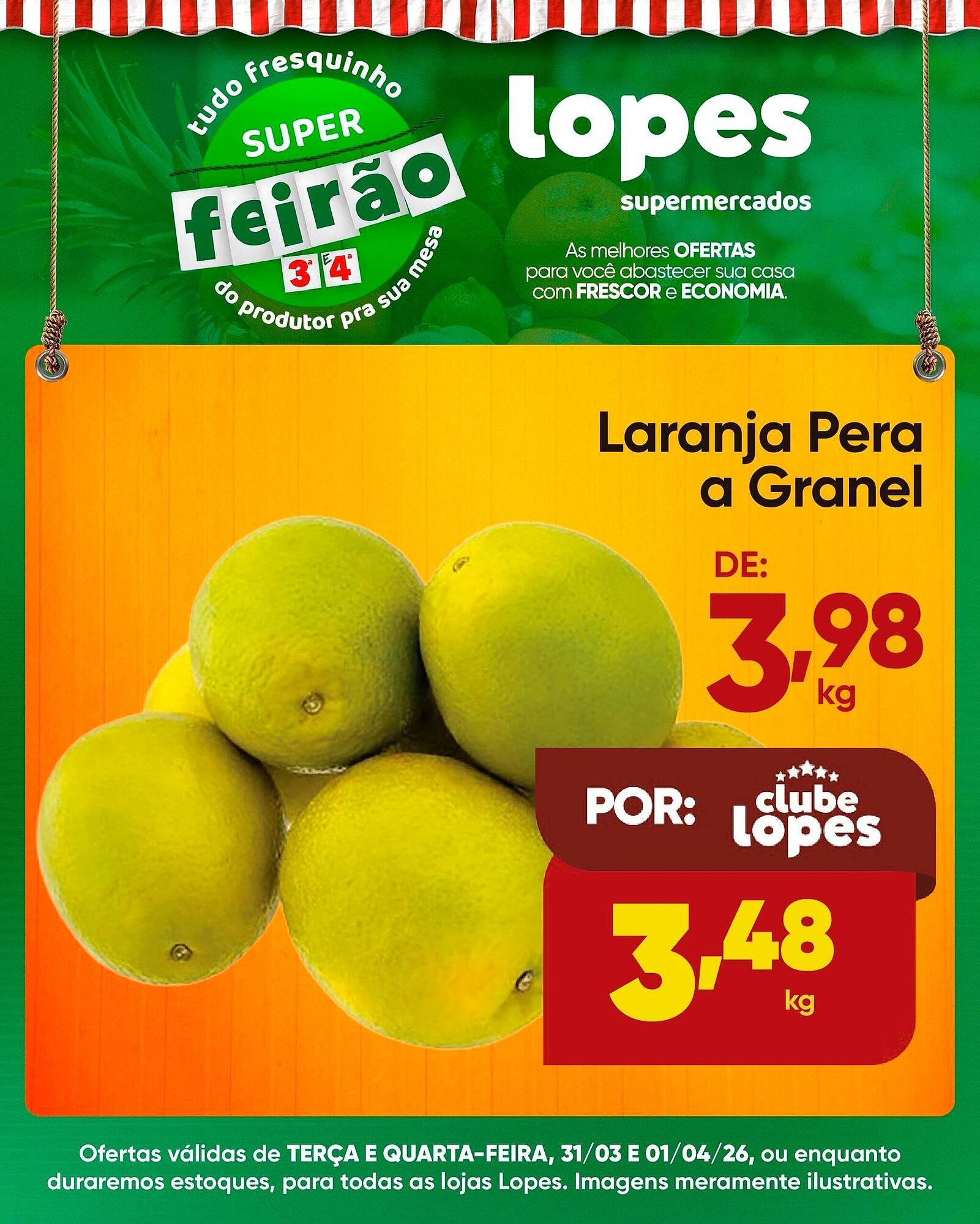 Folheto Lopes Supermercados (2026-03-31 - 2026-04-01)