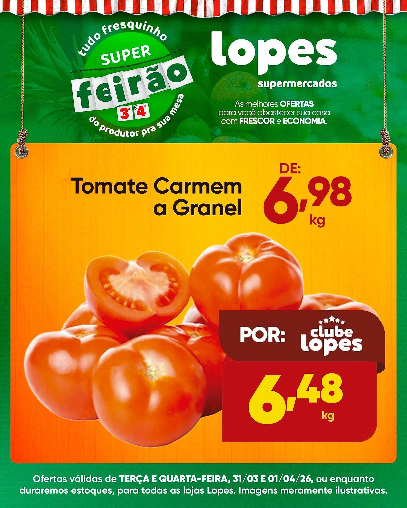 Folheto Lopes Supermercados (2026-03-31 - 2026-04-01)