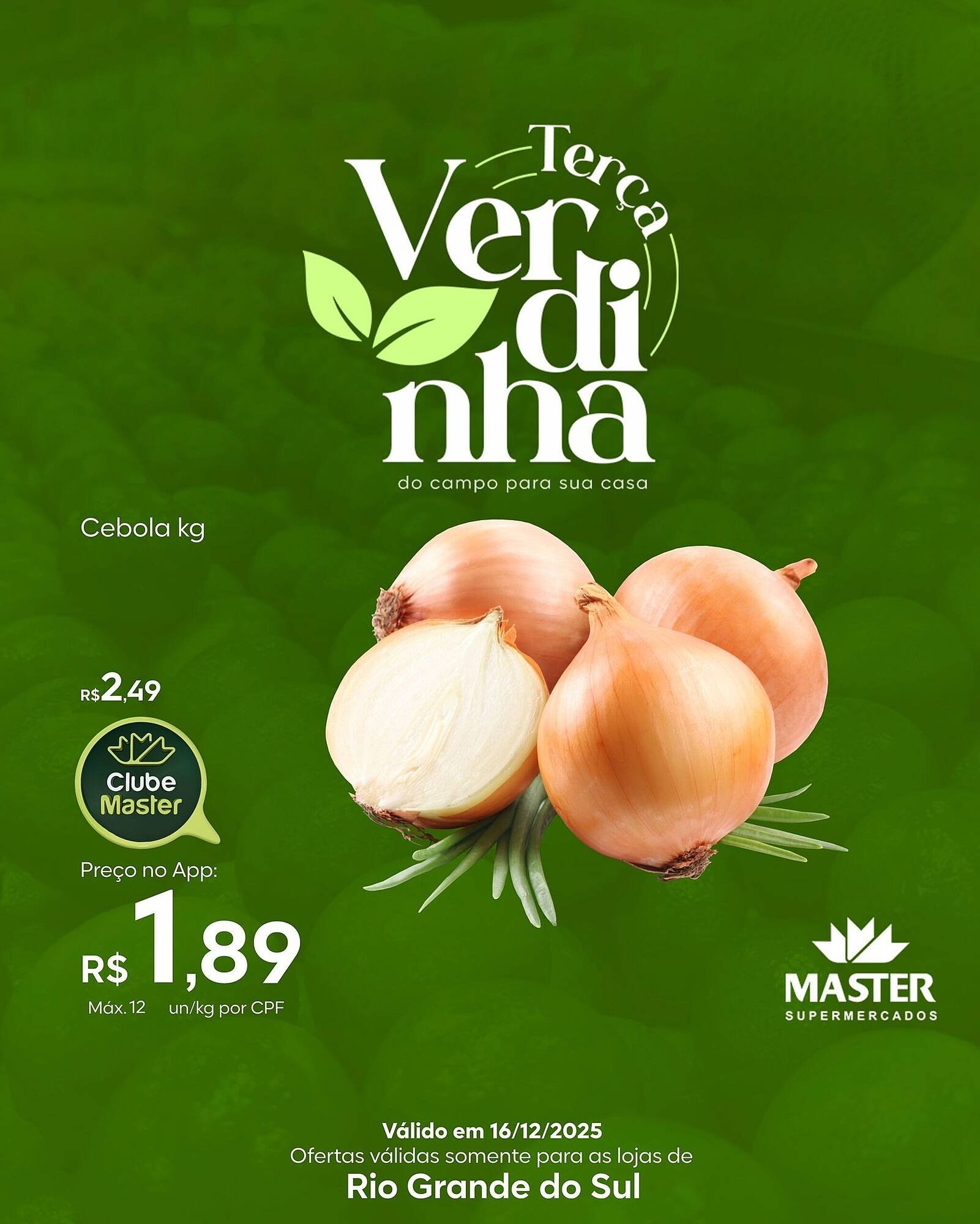 Folheto Master Supermercados (2025-12-16 - 2025-12-16)