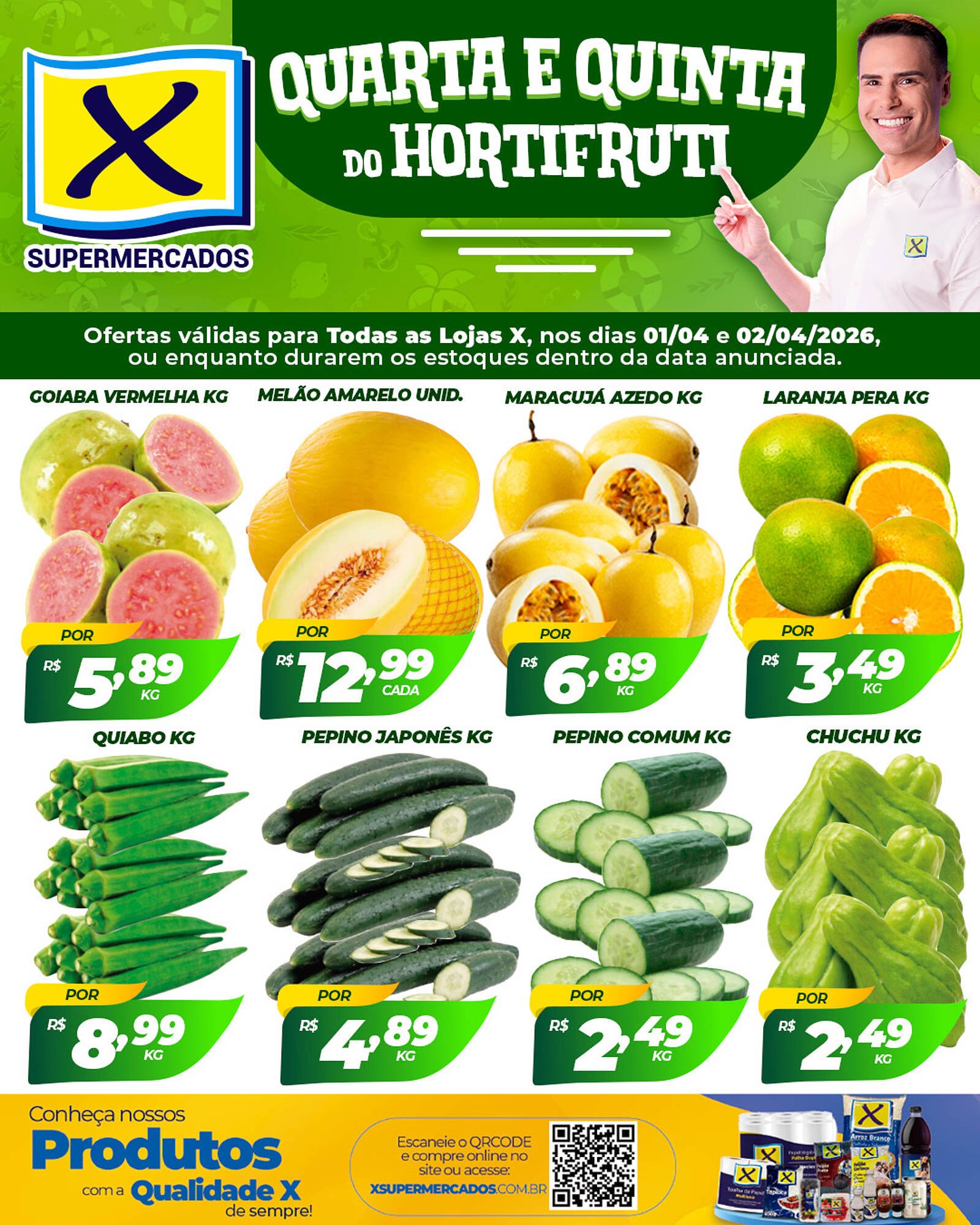 Folheto X Supermercados (2026-04-01 - 2026-04-02)