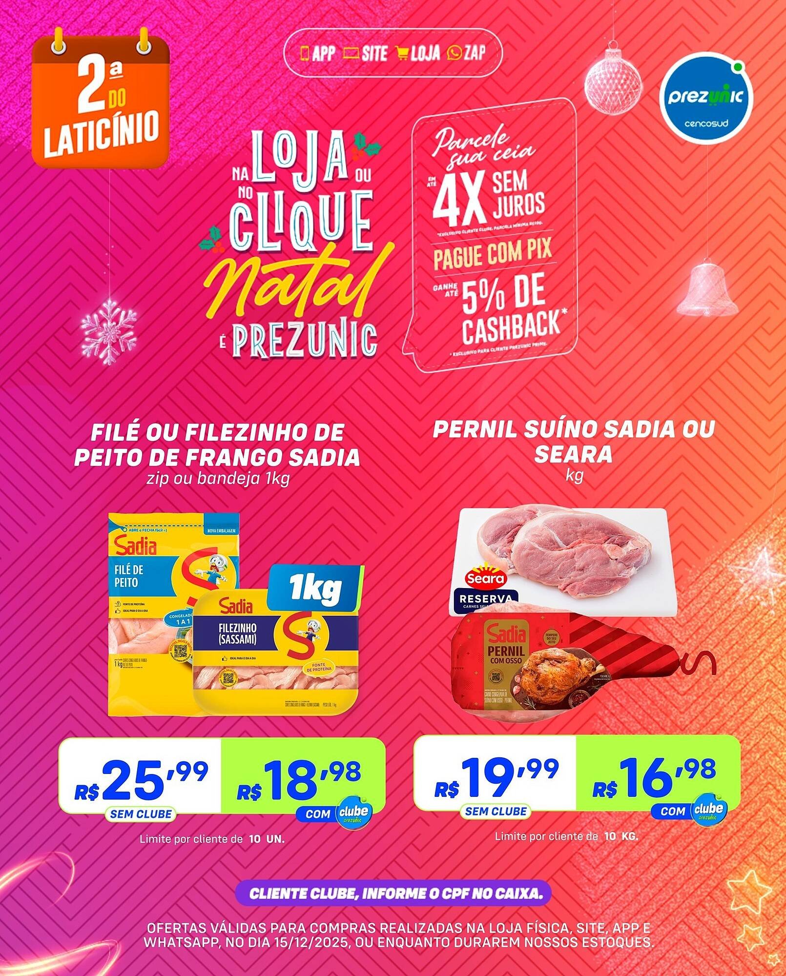 Encarte Prezunic (2025-12-15 - 2025-12-15)