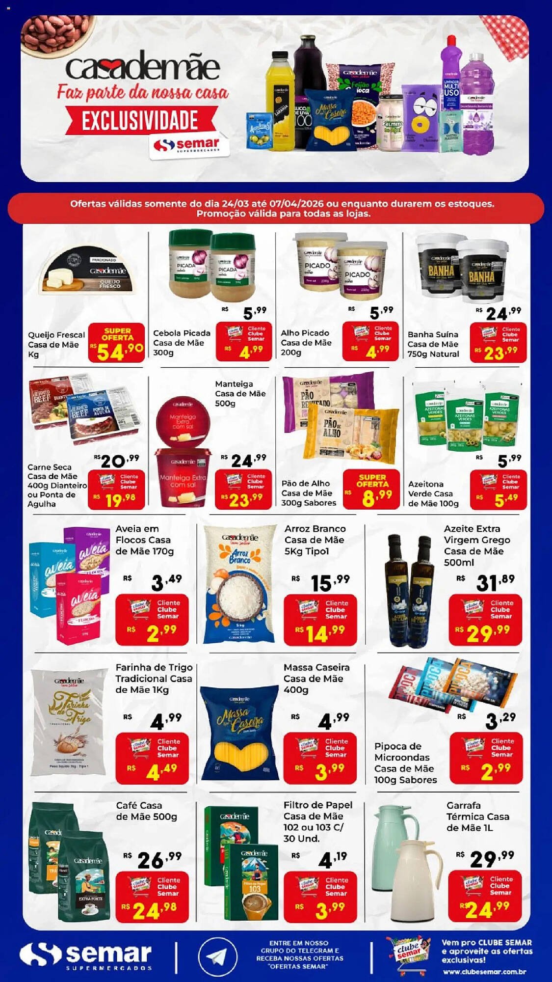Folheto Semar Supermercado (2026-03-24 - 2026-04-07)